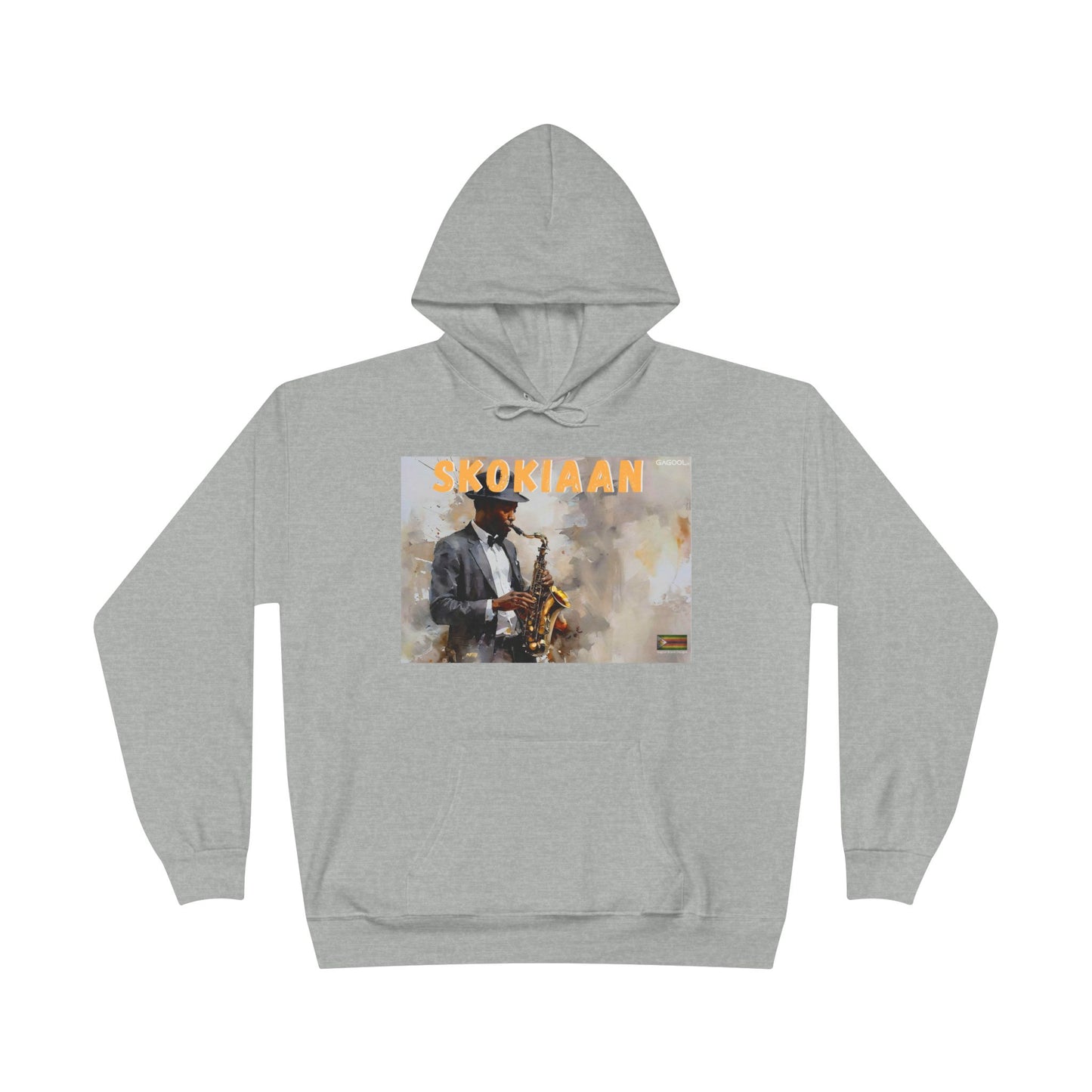 Skokiaan Jazz Musician EcoSmart Hoodie - Unisex Pullover Sweatshirt