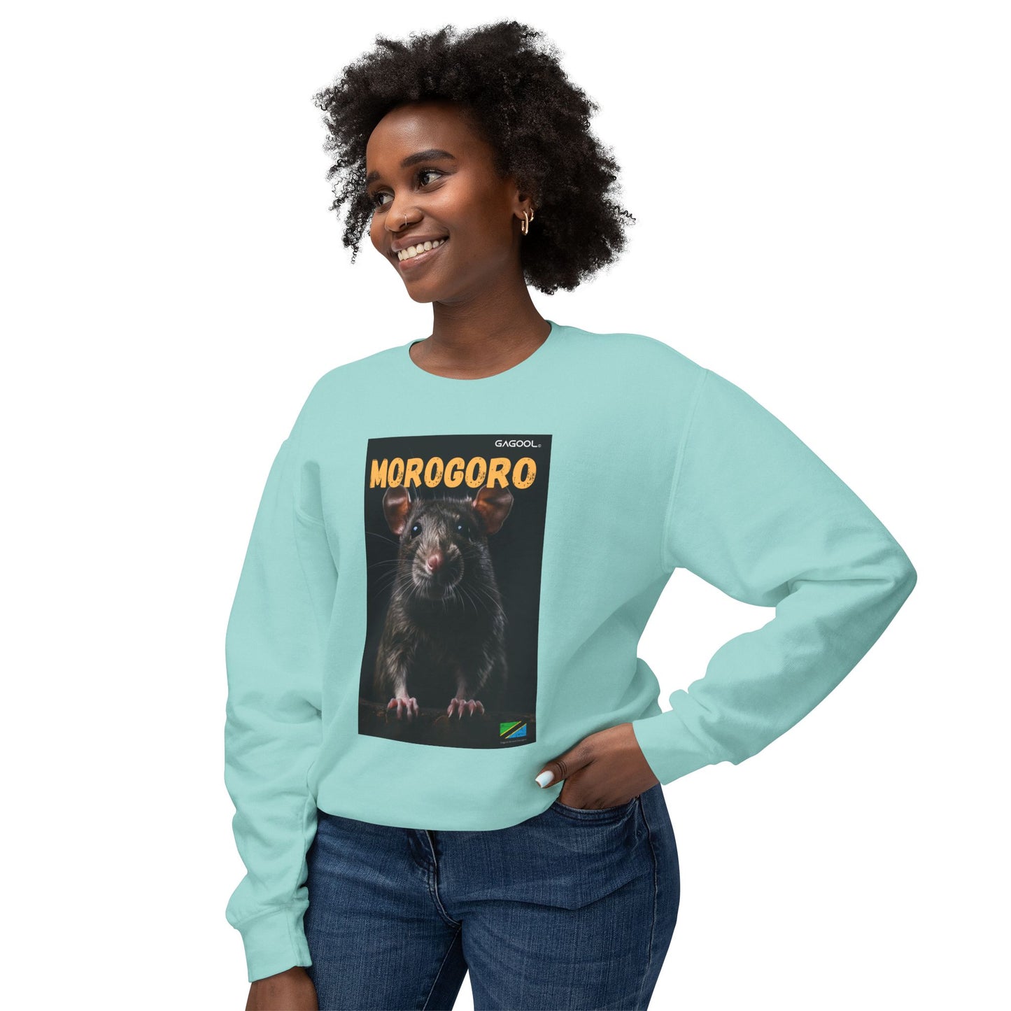 Morogoro Unisex Lightweight Crewneck Sweatshirt