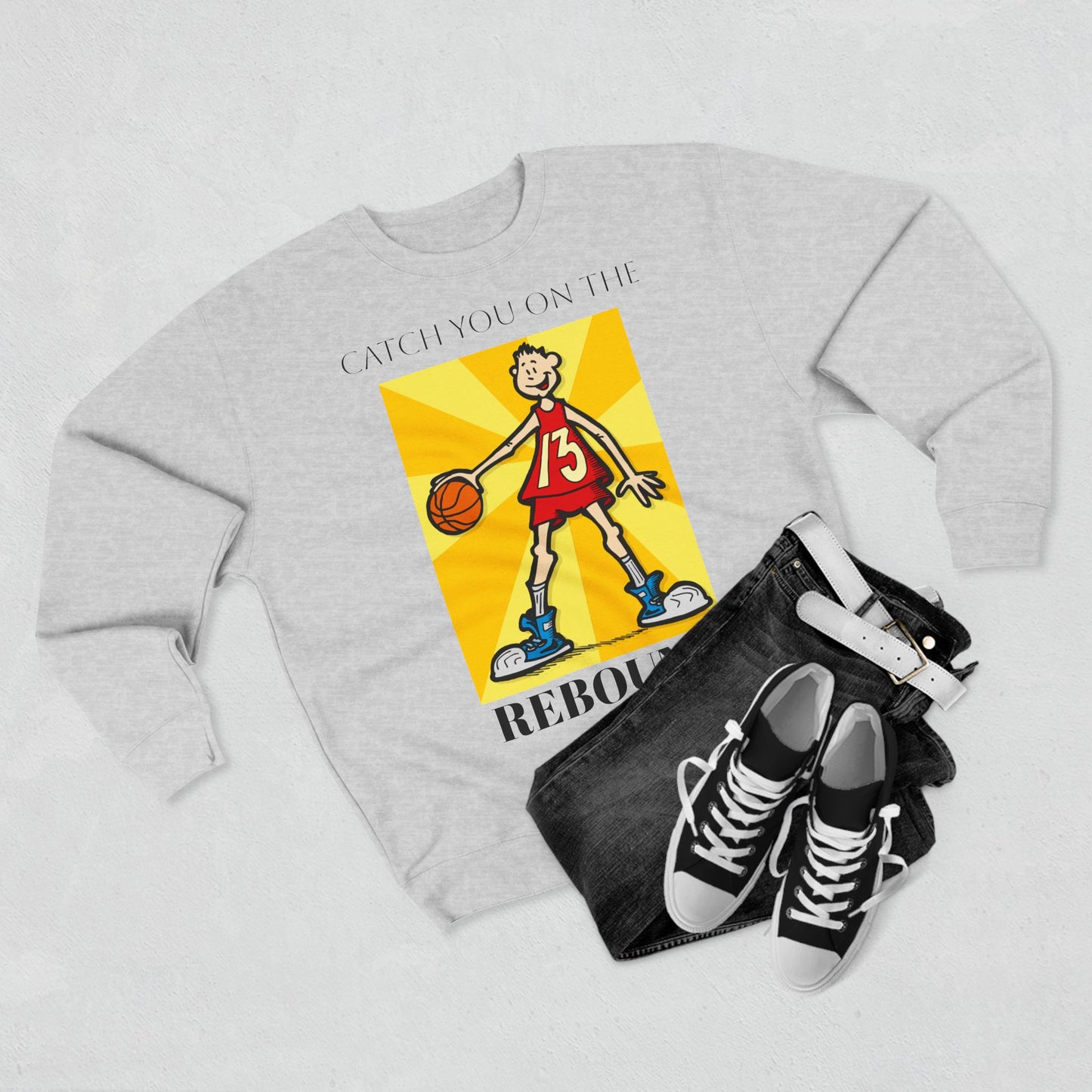 On the Rebound Unisex Crewneck Sweatshirt