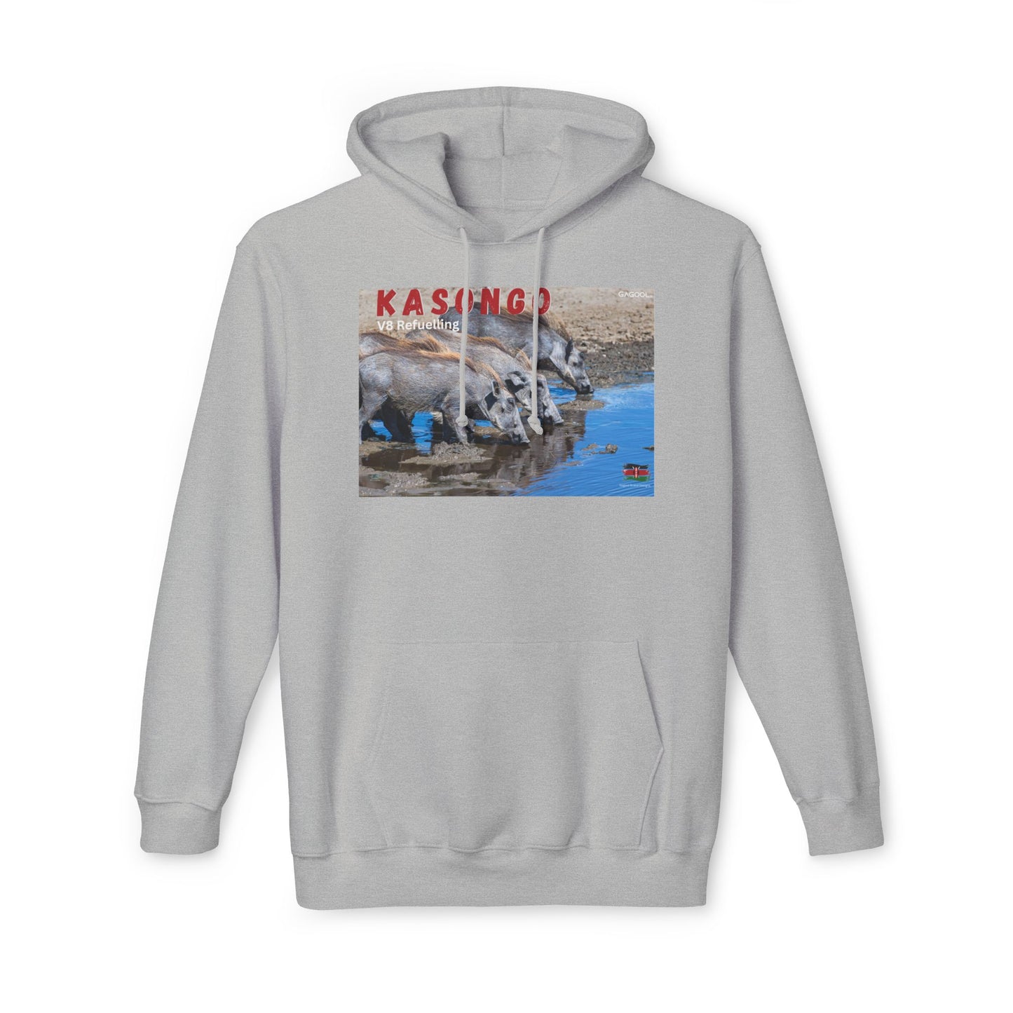 KASONGO Graphic Unisex Hooded Sweatshirt