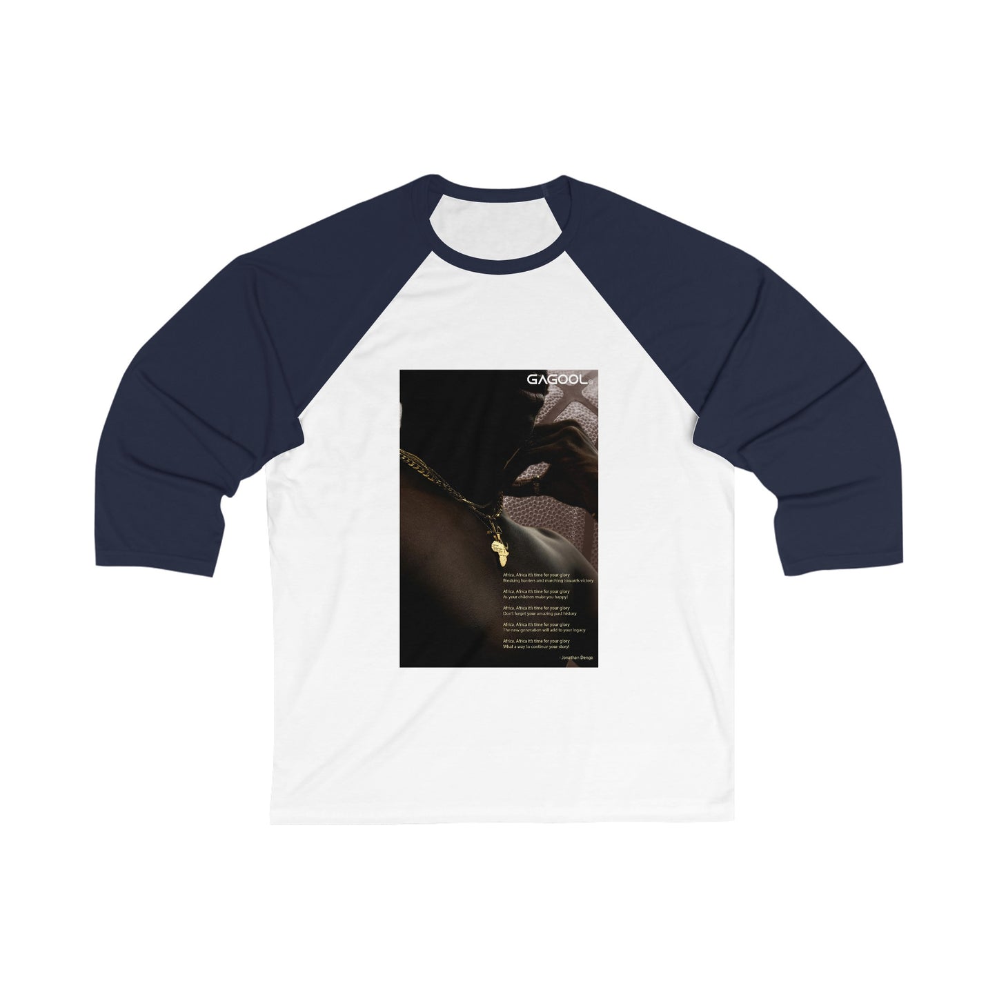 Unisex 3\4 Sleeve Baseball Tee