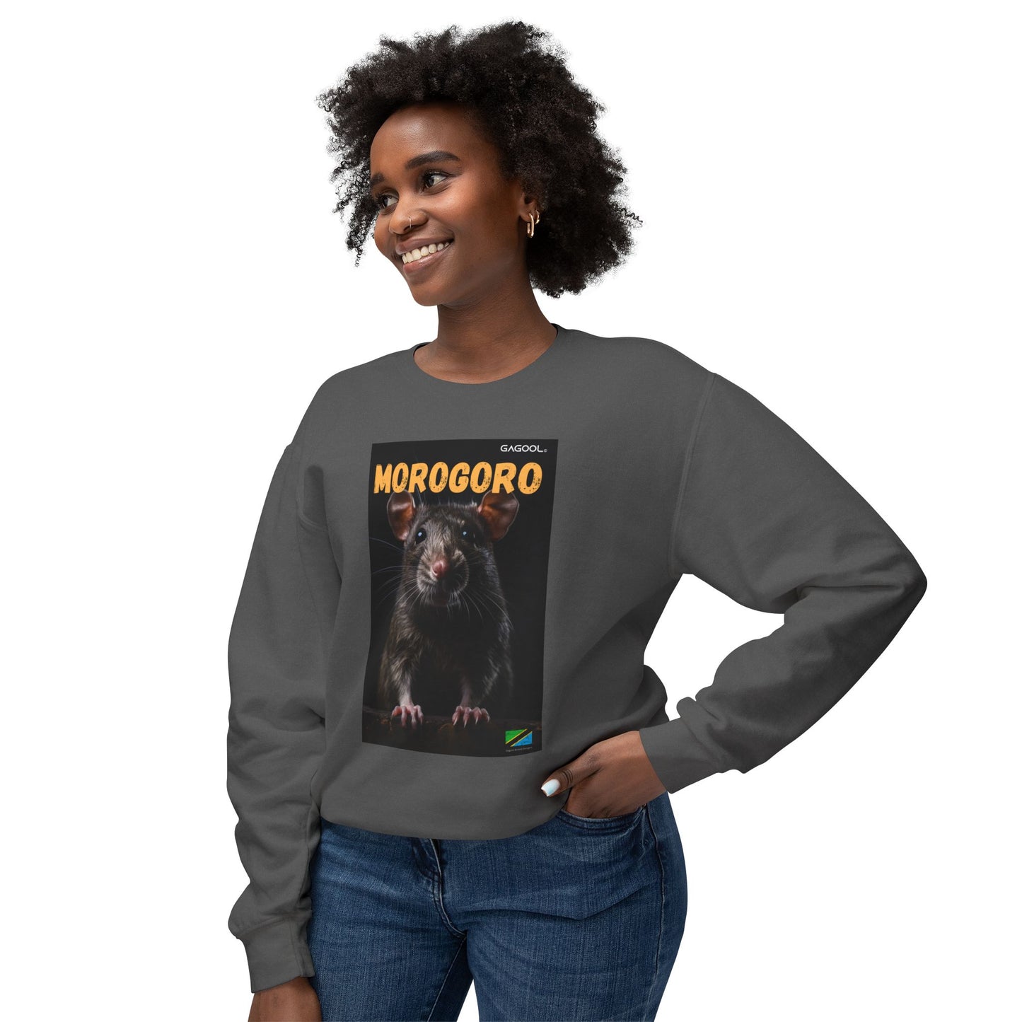 Morogoro Unisex Lightweight Crewneck Sweatshirt