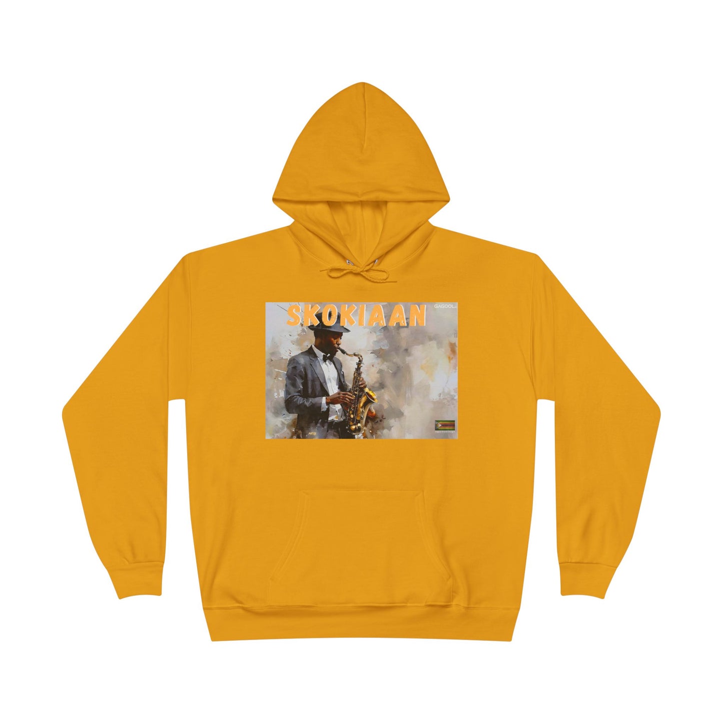 Skokiaan Jazz Musician EcoSmart Hoodie - Unisex Pullover Sweatshirt