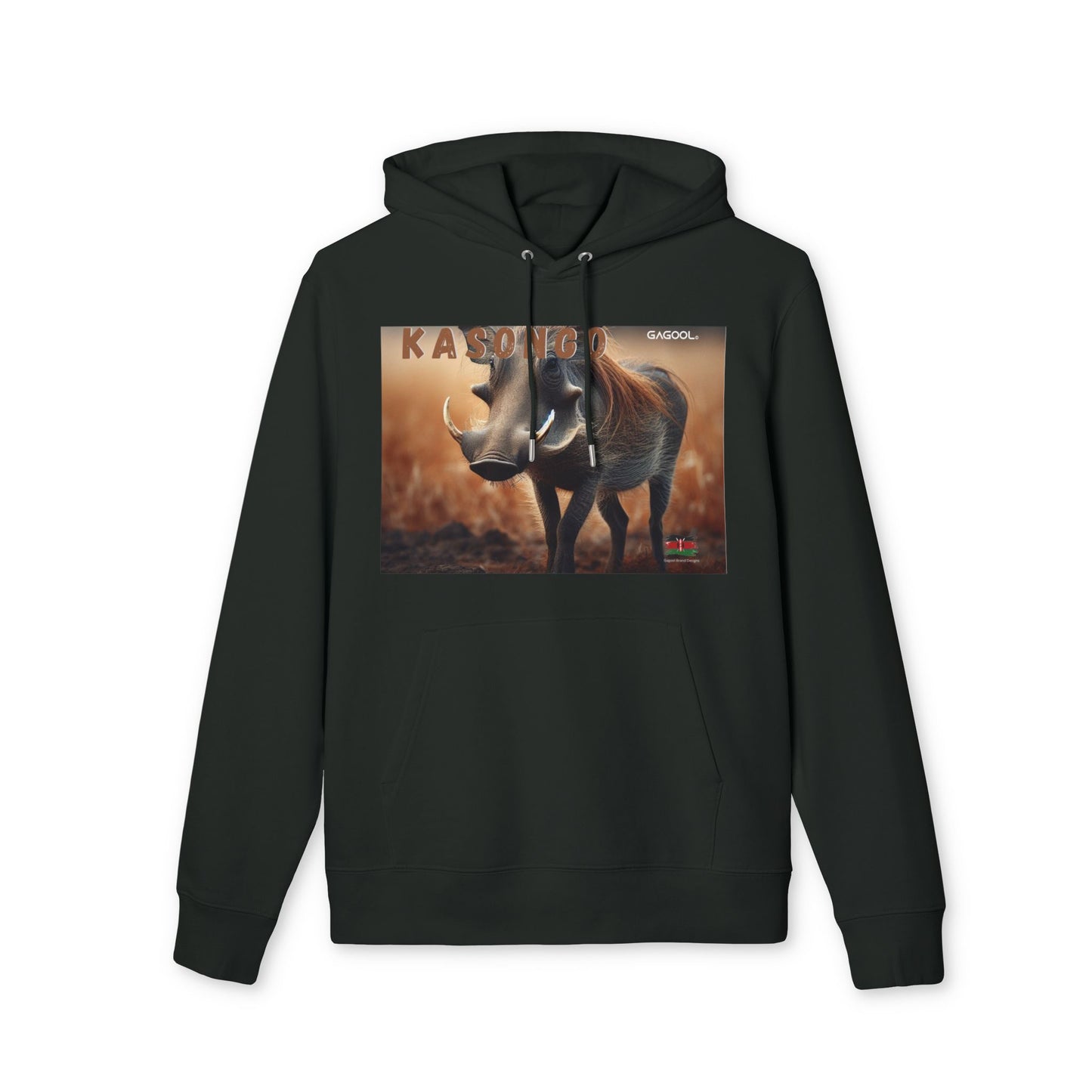 Wildlife Adventure Hoodie - Stylish Kasongo Design