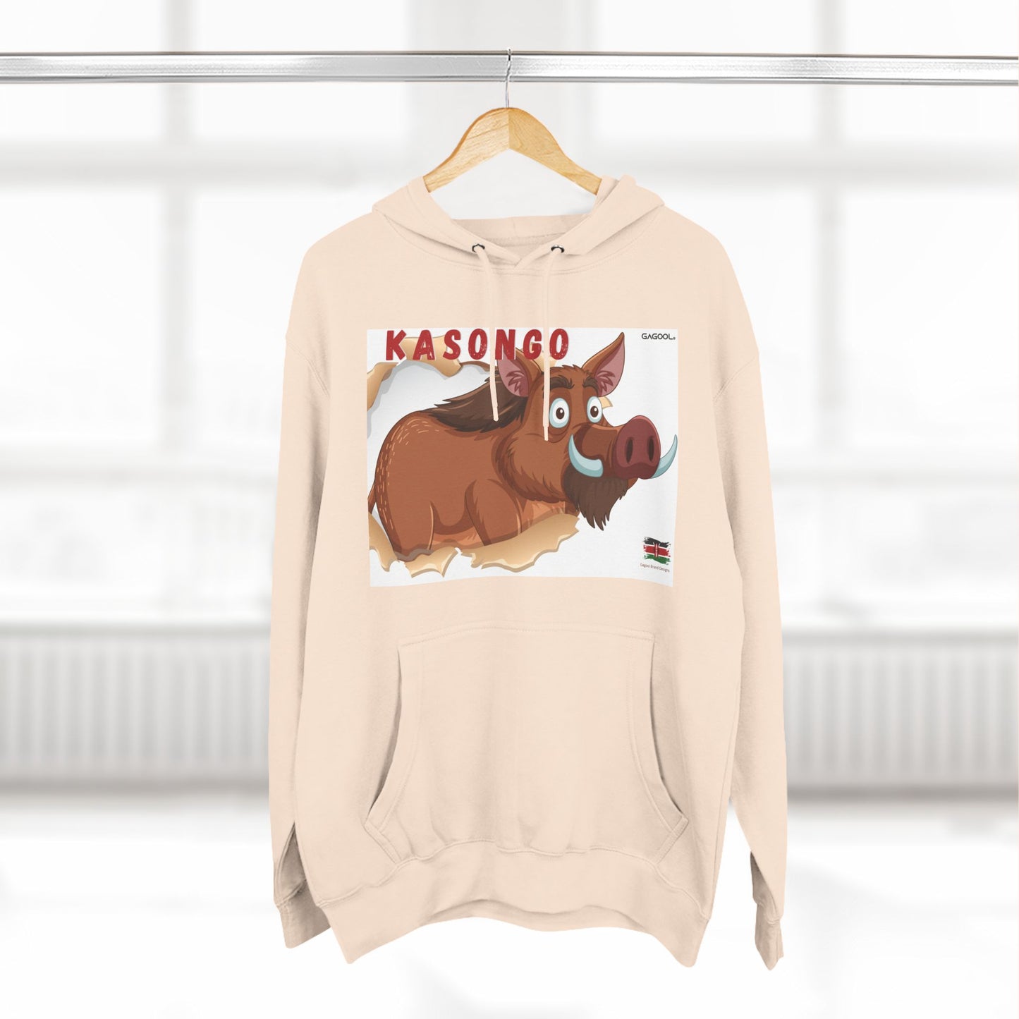 KASONGO Cartoon Hoodie - Fun & Cozy Fleece