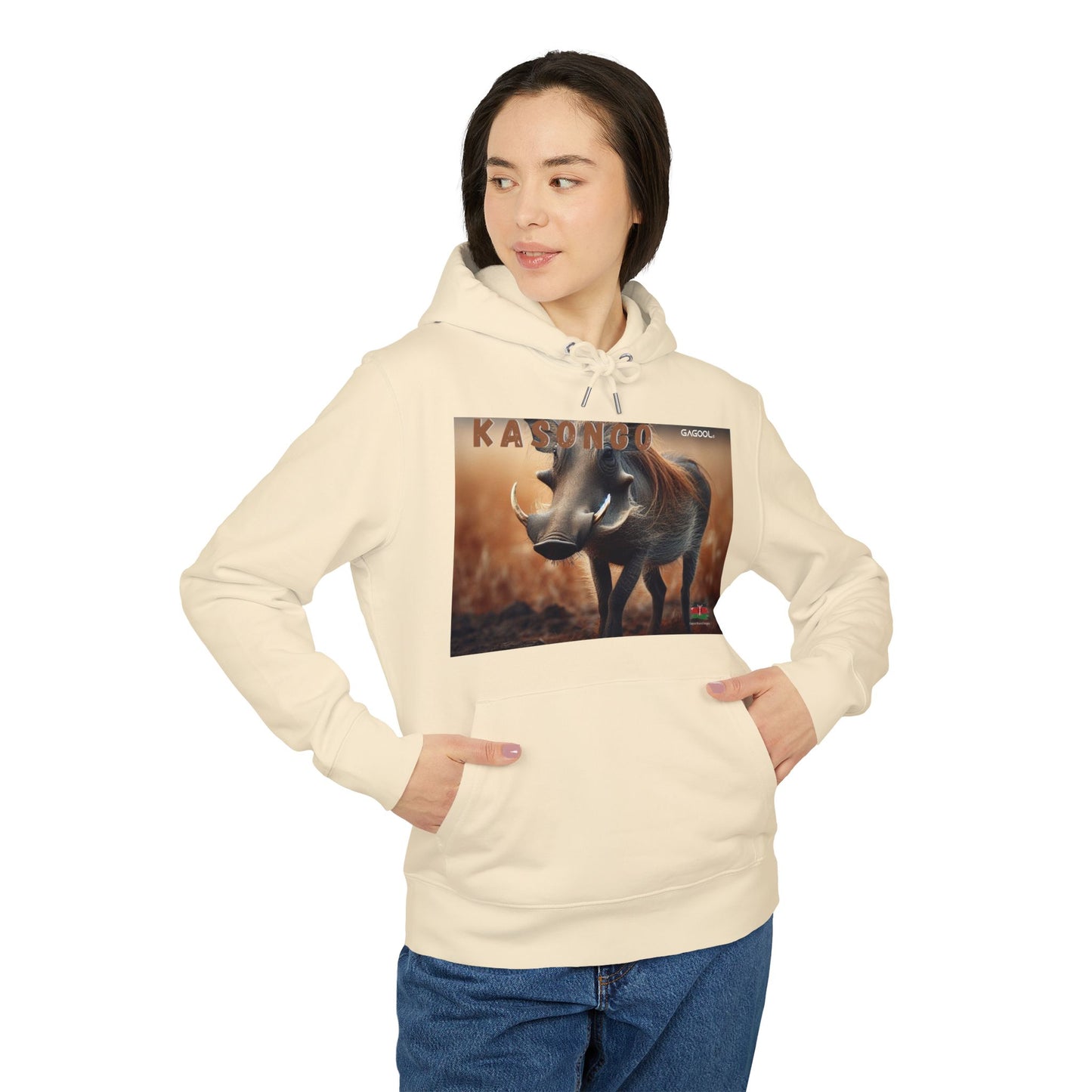 Wildlife Adventure Hoodie - Stylish Kasongo Design