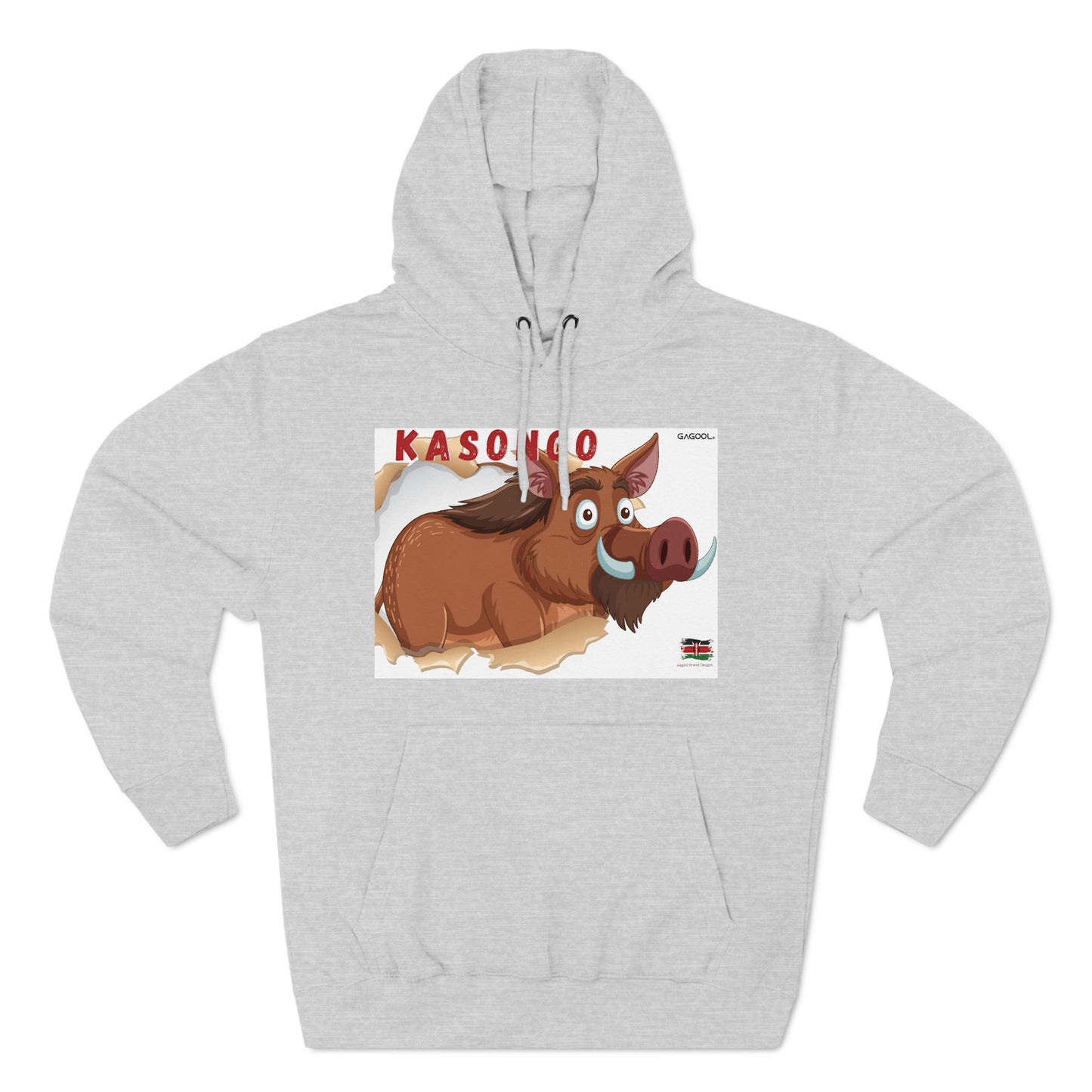 KASONGO Cartoon Hoodie - Fun & Cozy Fleece