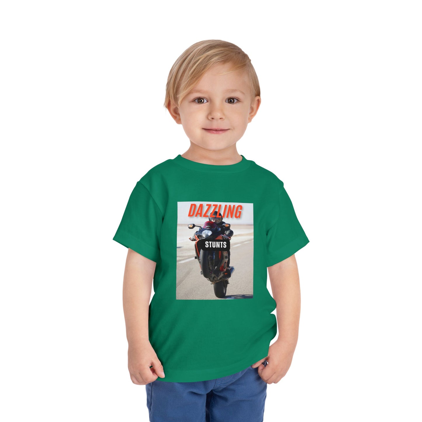 Dazzling Stunts Toddler Tee