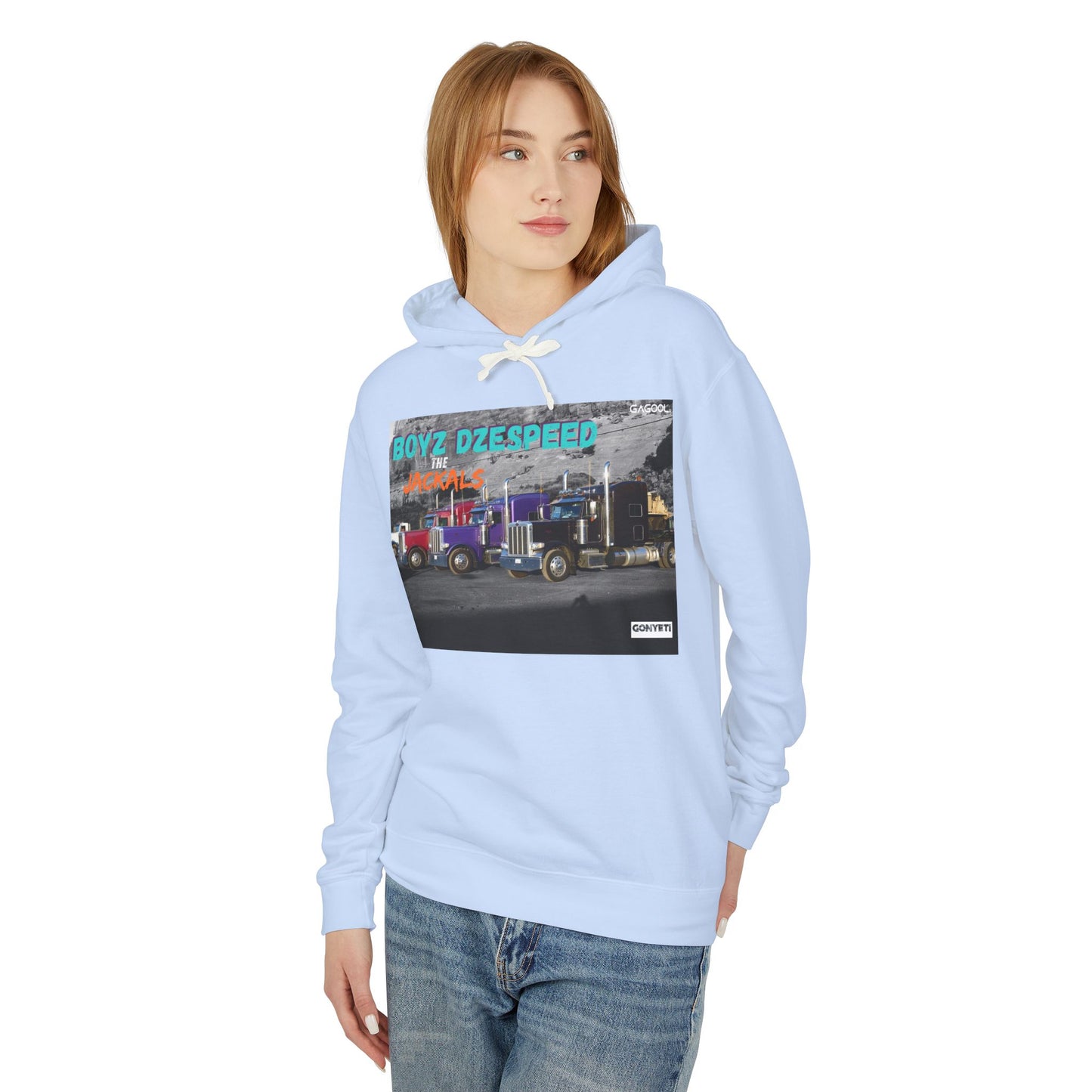 Unisex Lightweight Hooded Sweatshirt