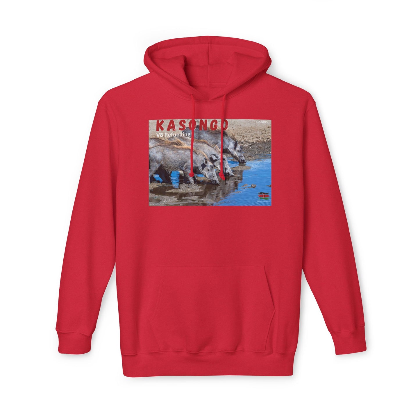 KASONGO Graphic Unisex Hooded Sweatshirt