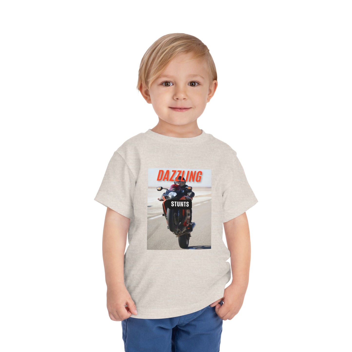 Dazzling Stunts Toddler Tee