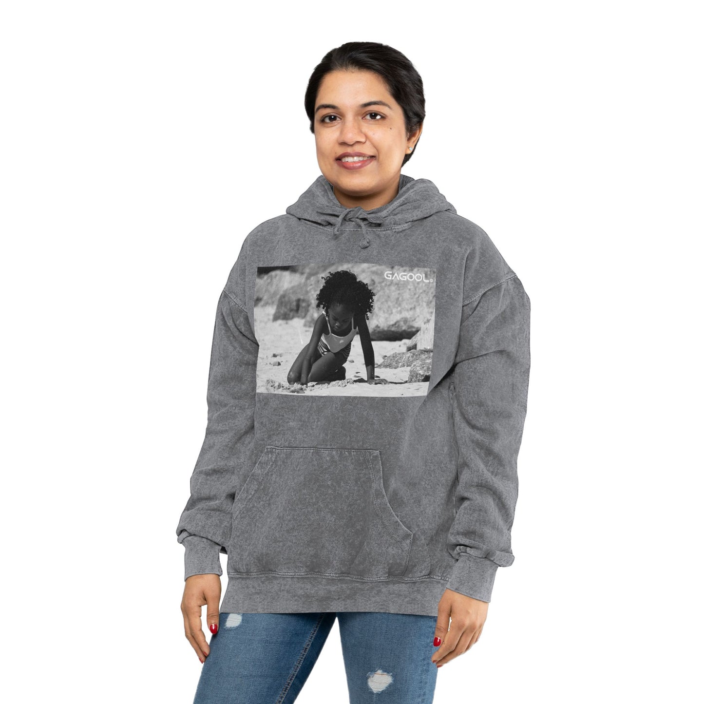 Unisex Mineral Wash Hoodie
