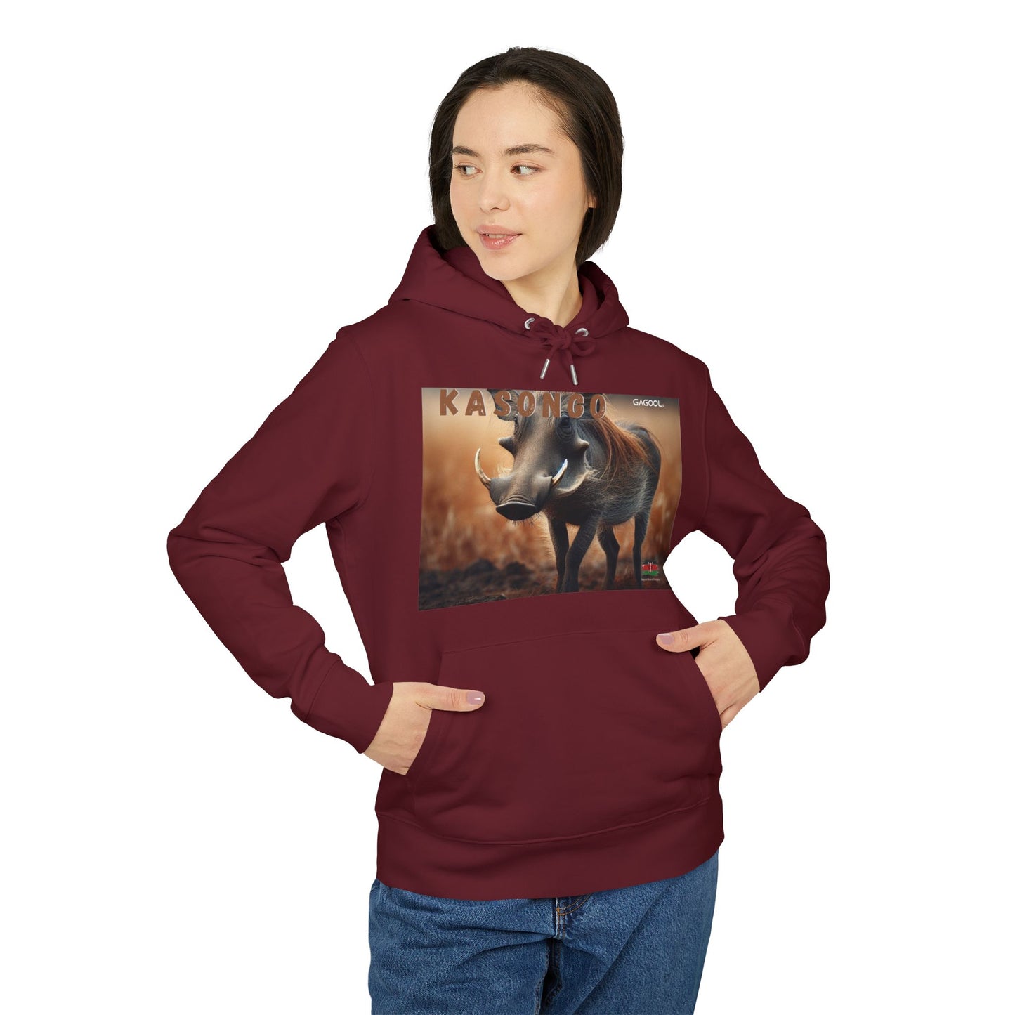Wildlife Adventure Hoodie - Stylish Kasongo Design