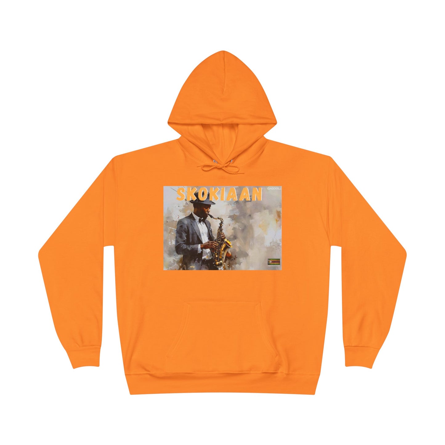 Skokiaan Jazz Musician EcoSmart Hoodie - Unisex Pullover Sweatshirt