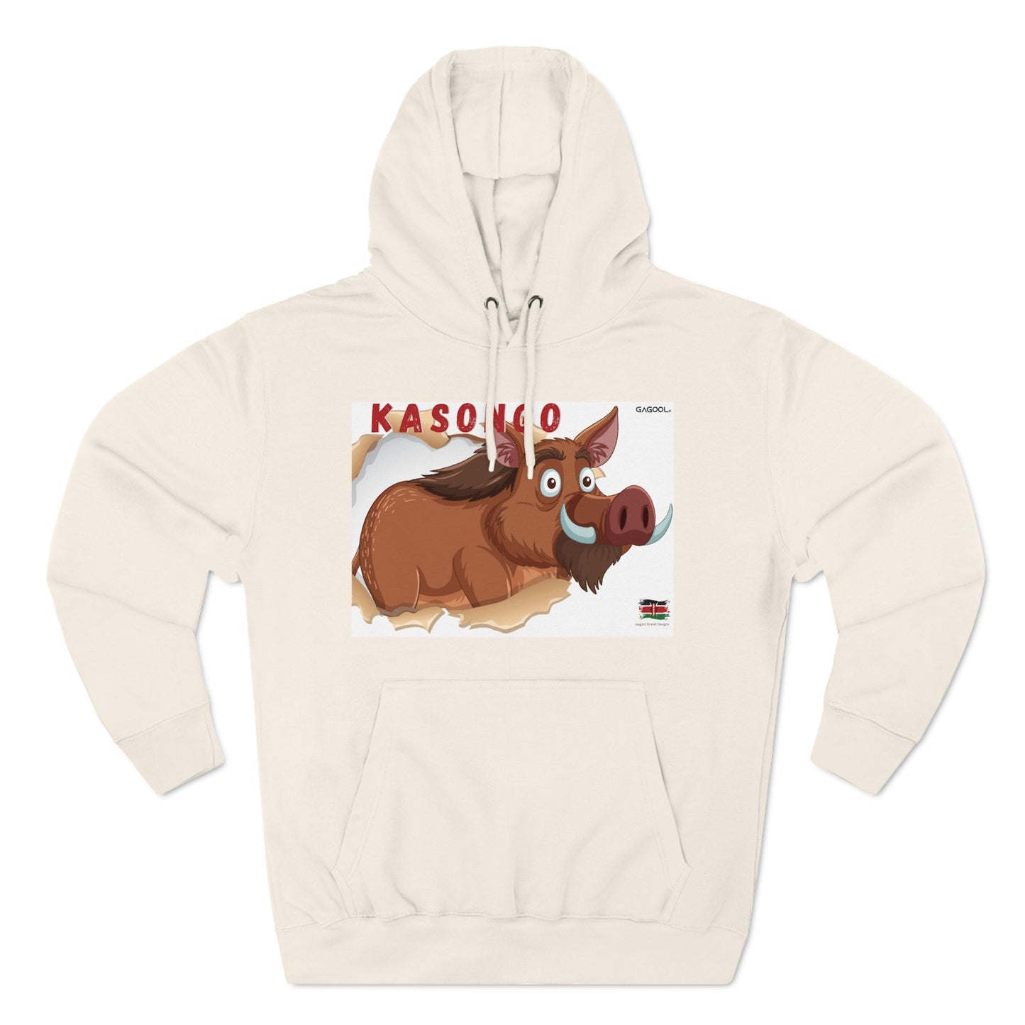 KASONGO Cartoon Hoodie - Fun & Cozy Fleece