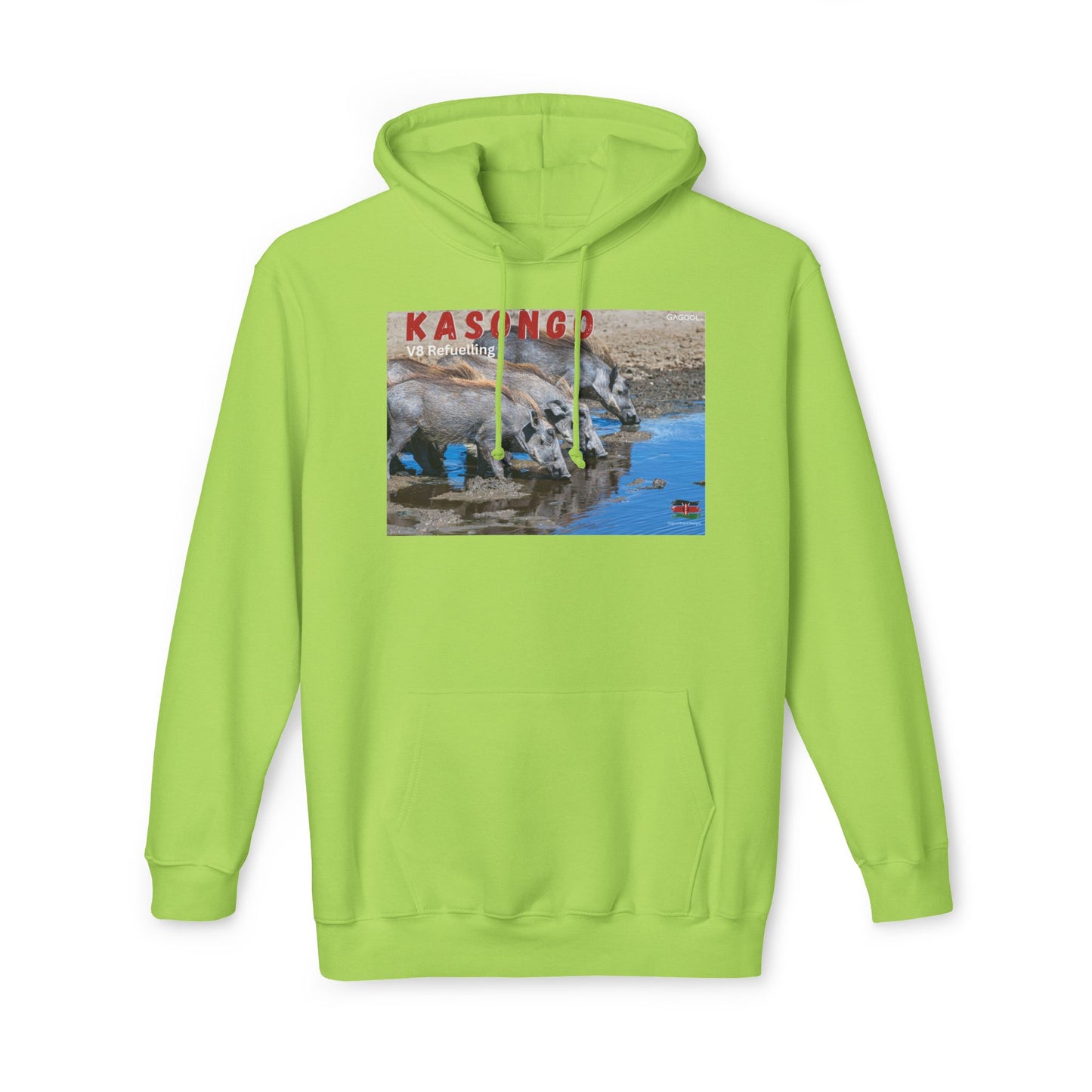 KASONGO Graphic Unisex Hooded Sweatshirt