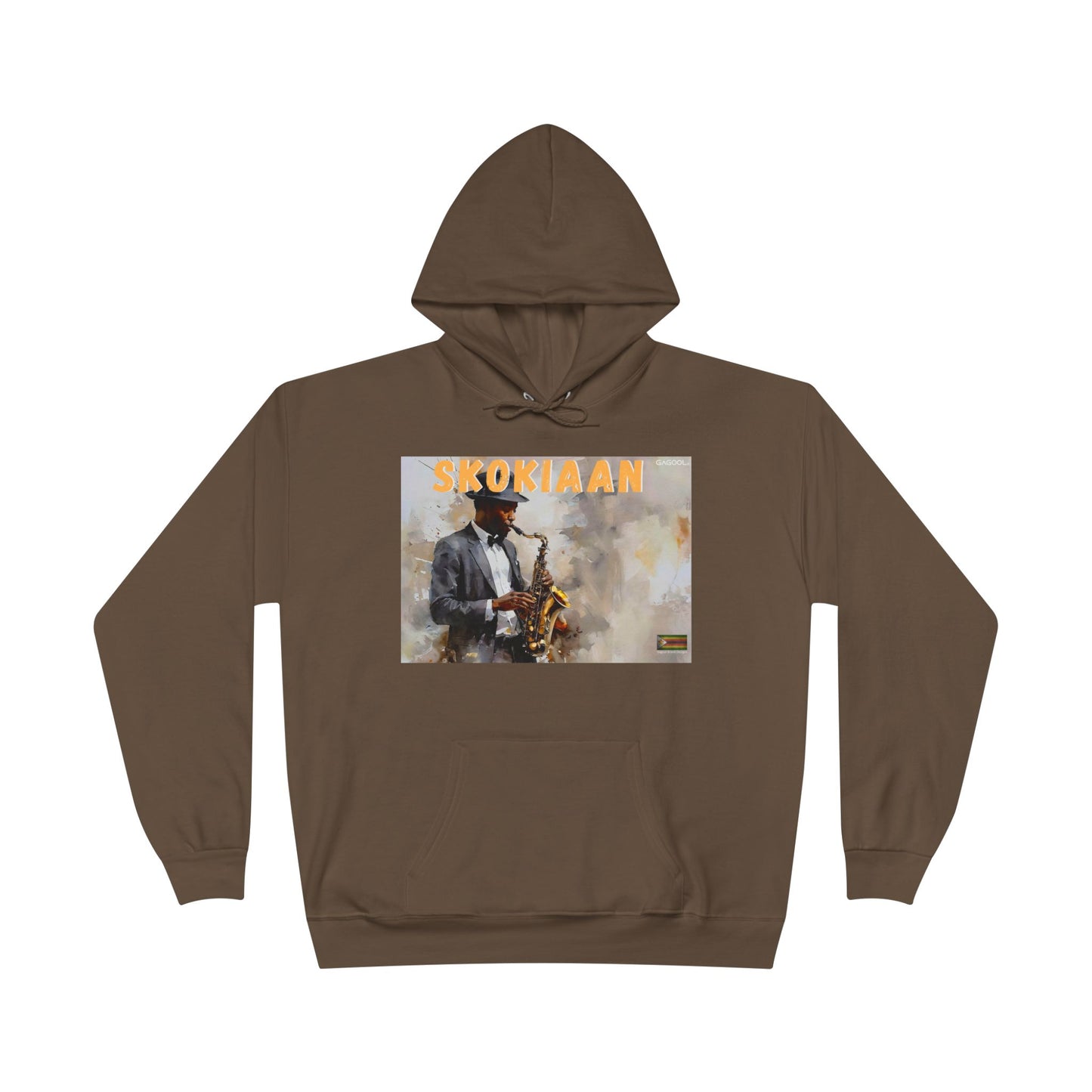 Skokiaan Jazz Musician EcoSmart Hoodie - Unisex Pullover Sweatshirt