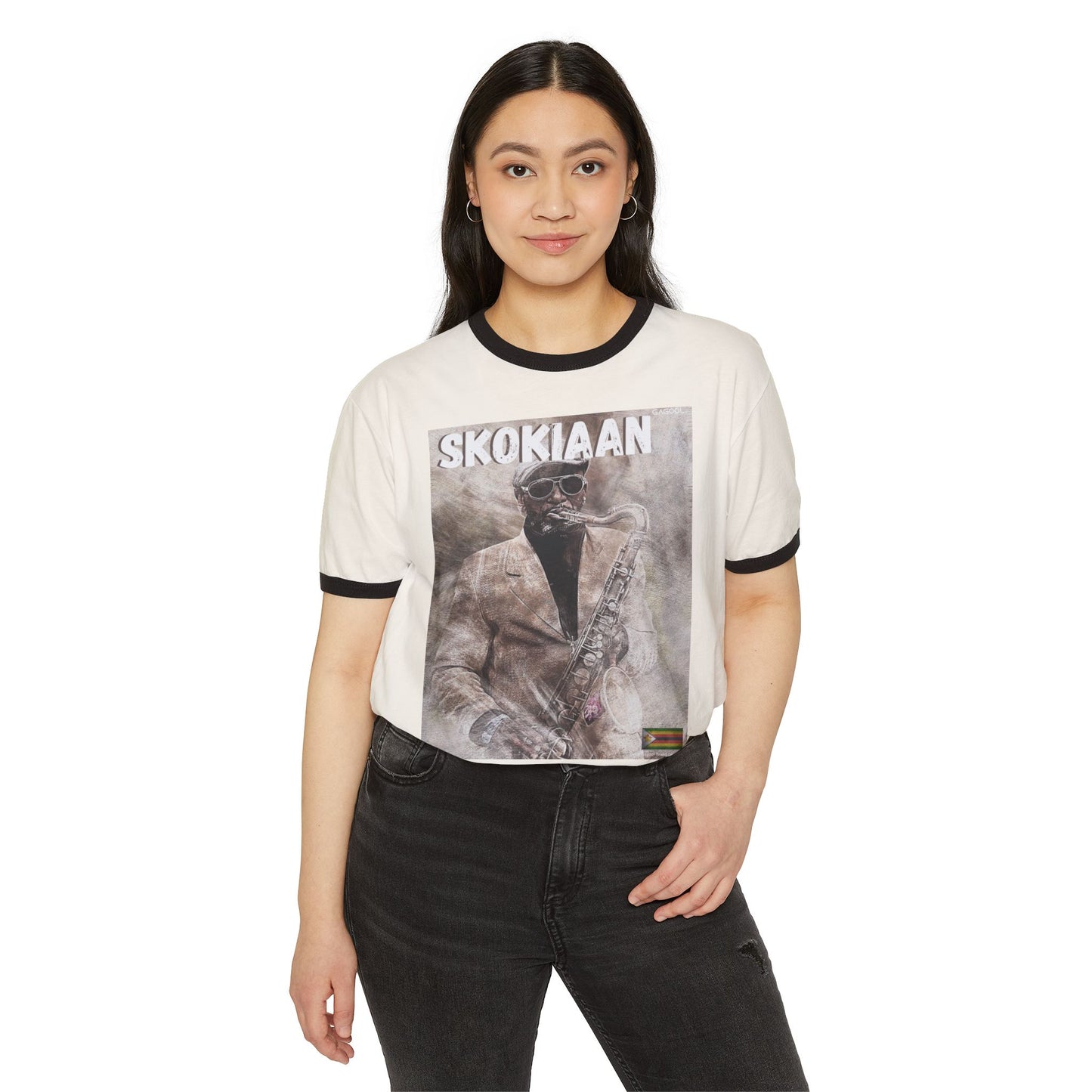 Unisex Cotton Ringer T-Shirt