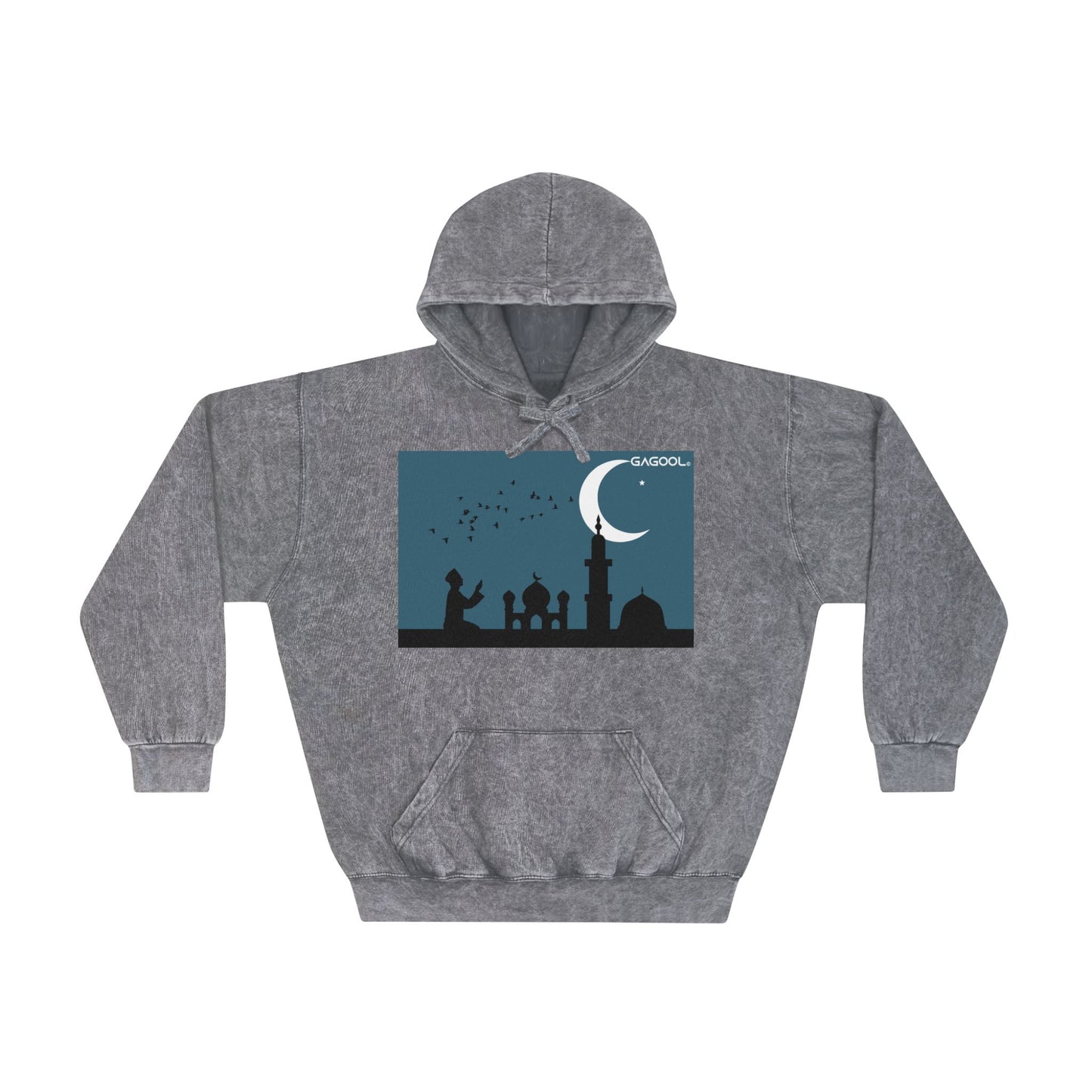 Unisex Mineral Wash Hoodie
