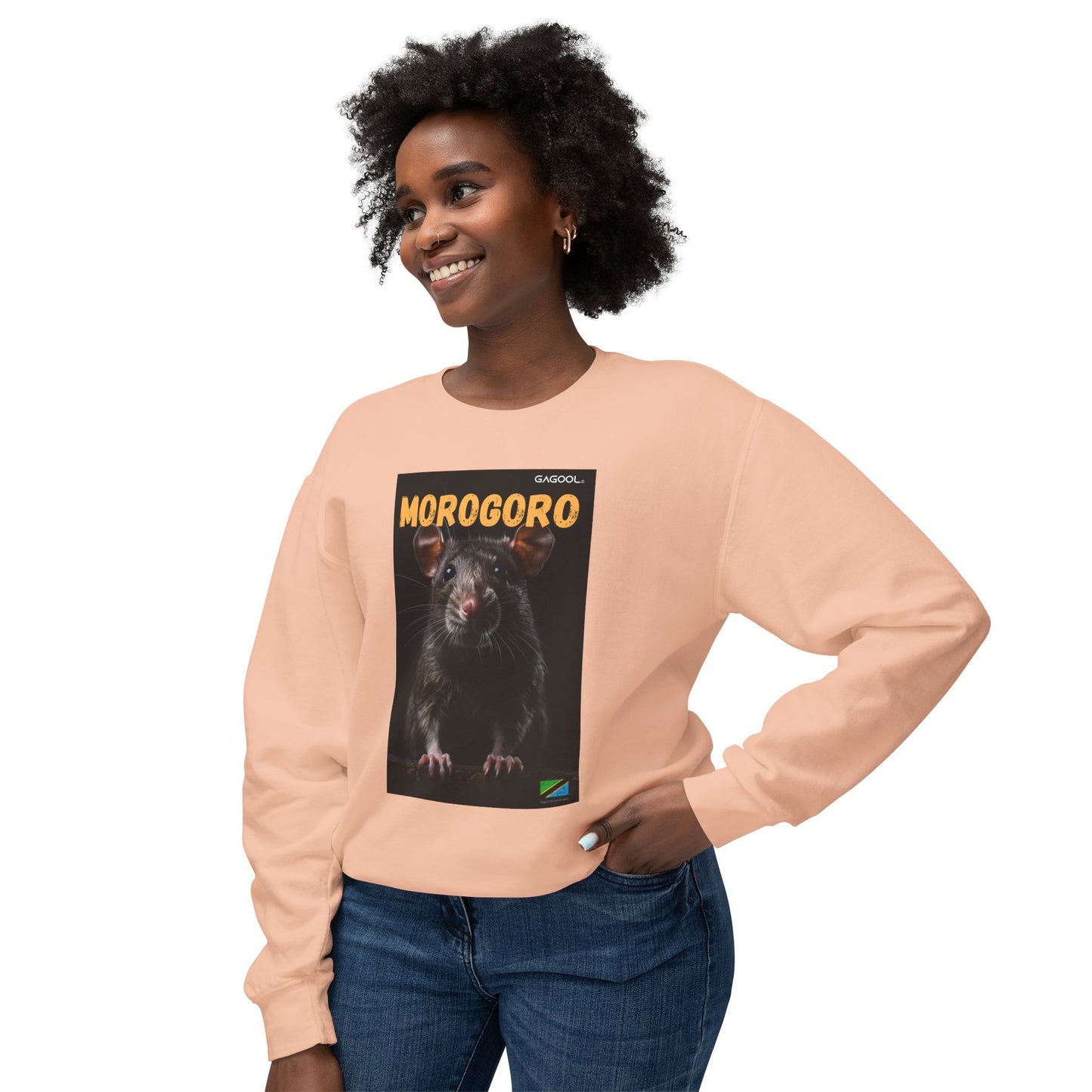 Morogoro Unisex Lightweight Crewneck Sweatshirt