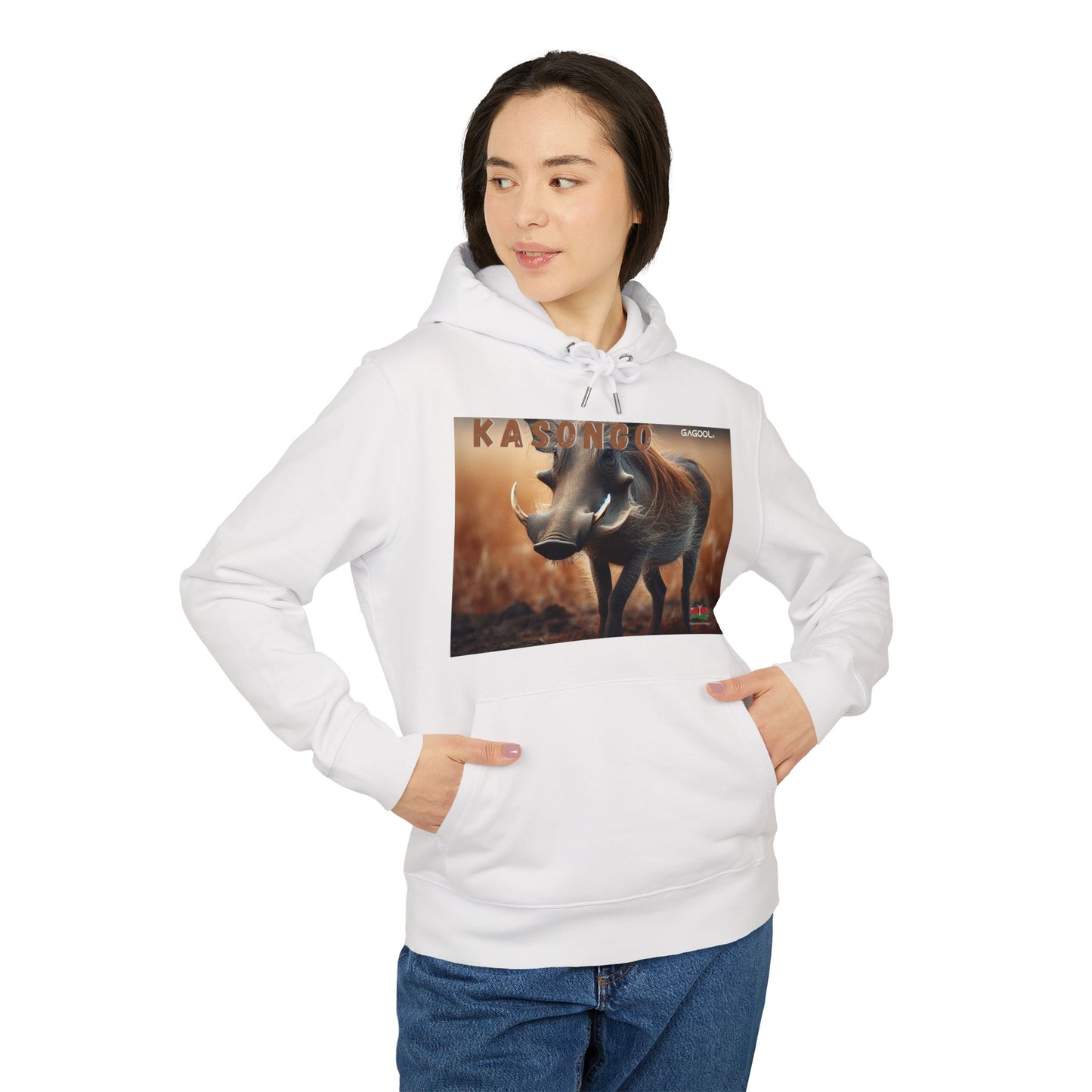 Wildlife Adventure Hoodie - Stylish Kasongo Design