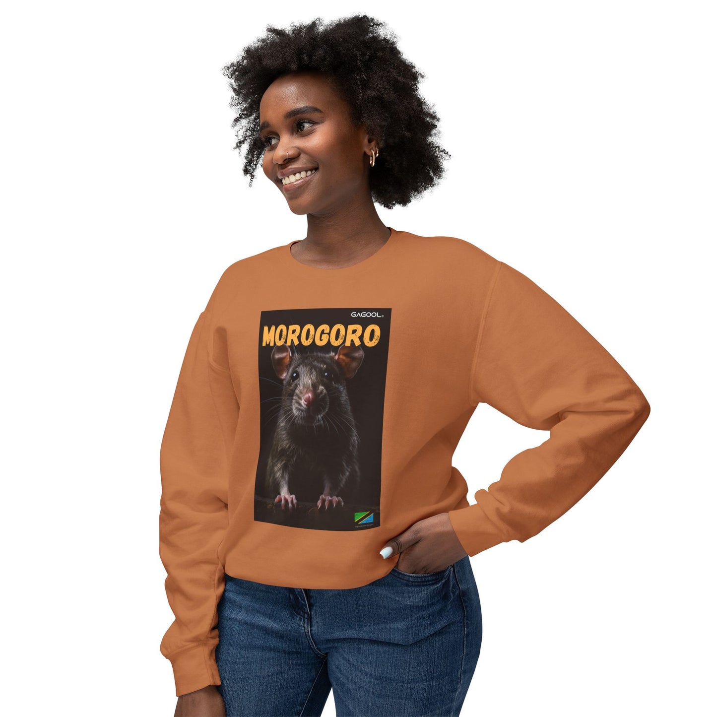 Morogoro Unisex Lightweight Crewneck Sweatshirt