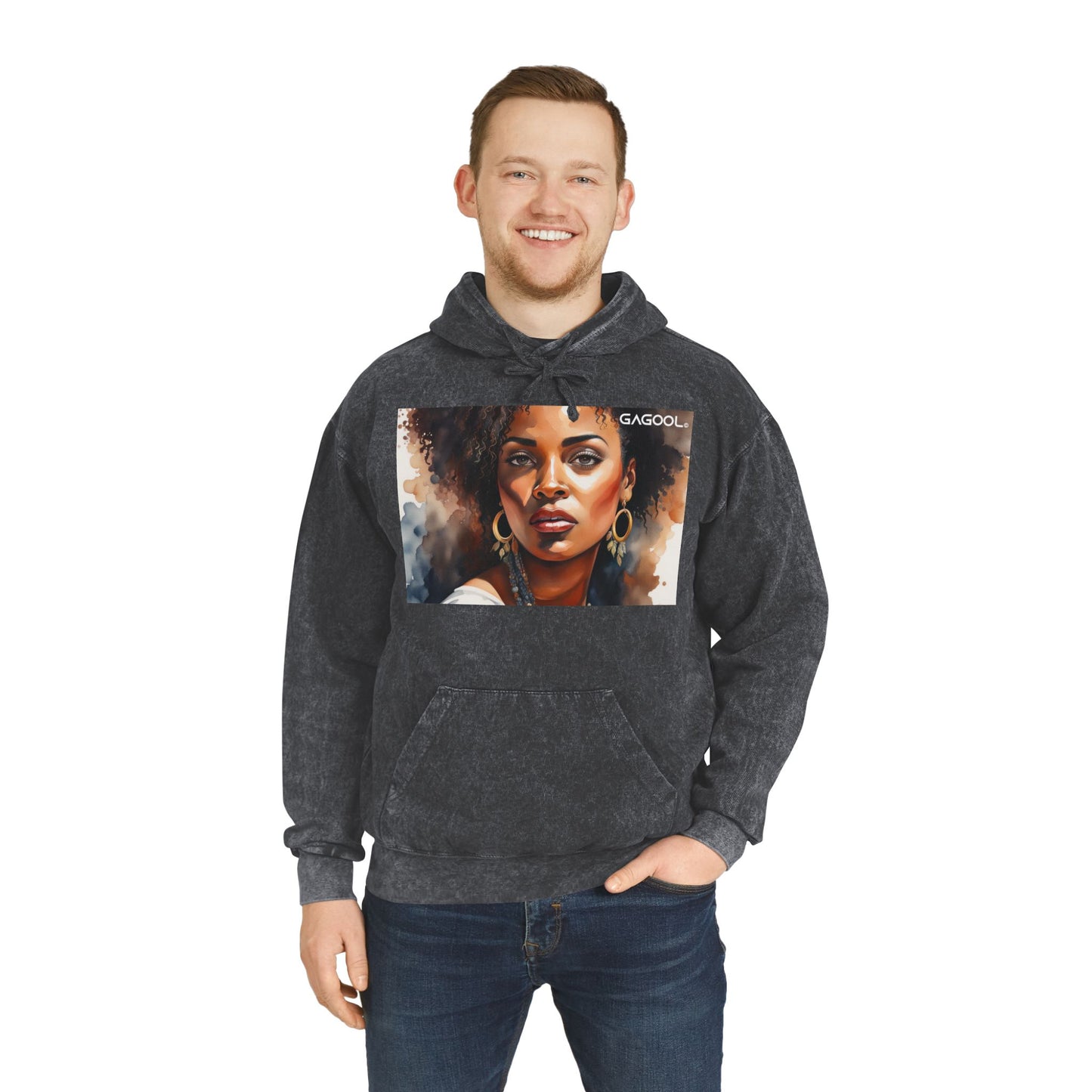 Unisex Mineral Wash Hoodie
