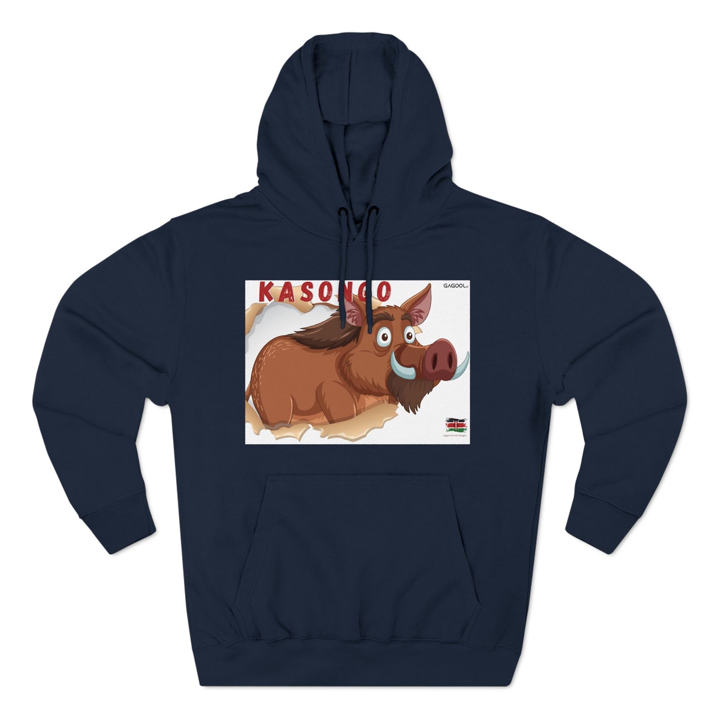 KASONGO Cartoon Hoodie - Fun & Cozy Fleece