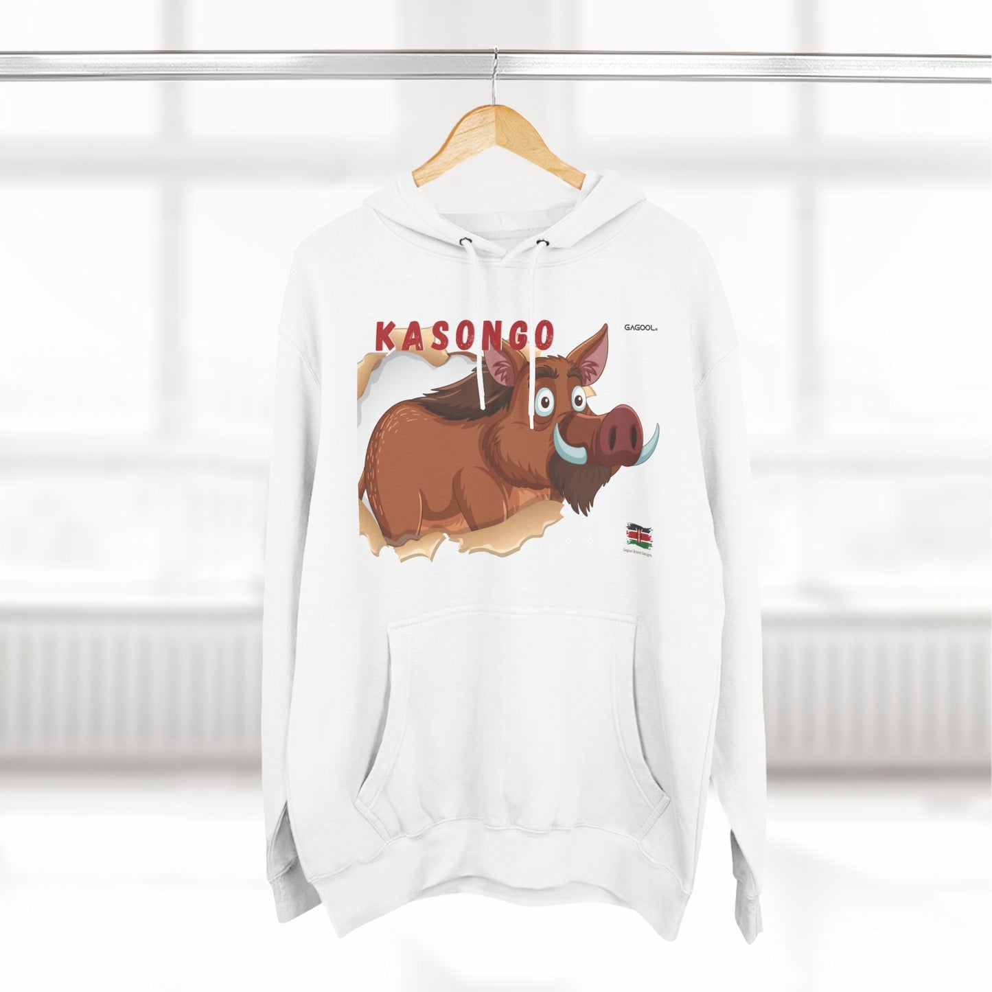 KASONGO Cartoon Hoodie - Fun & Cozy Fleece