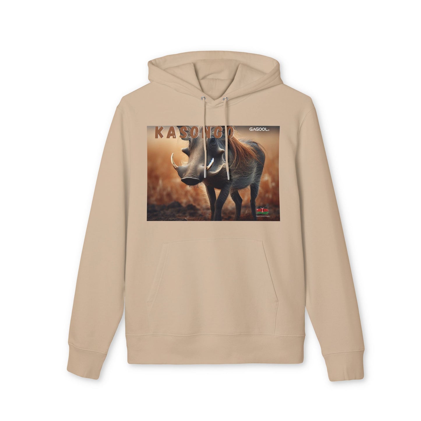 Wildlife Adventure Hoodie - Stylish Kasongo Design