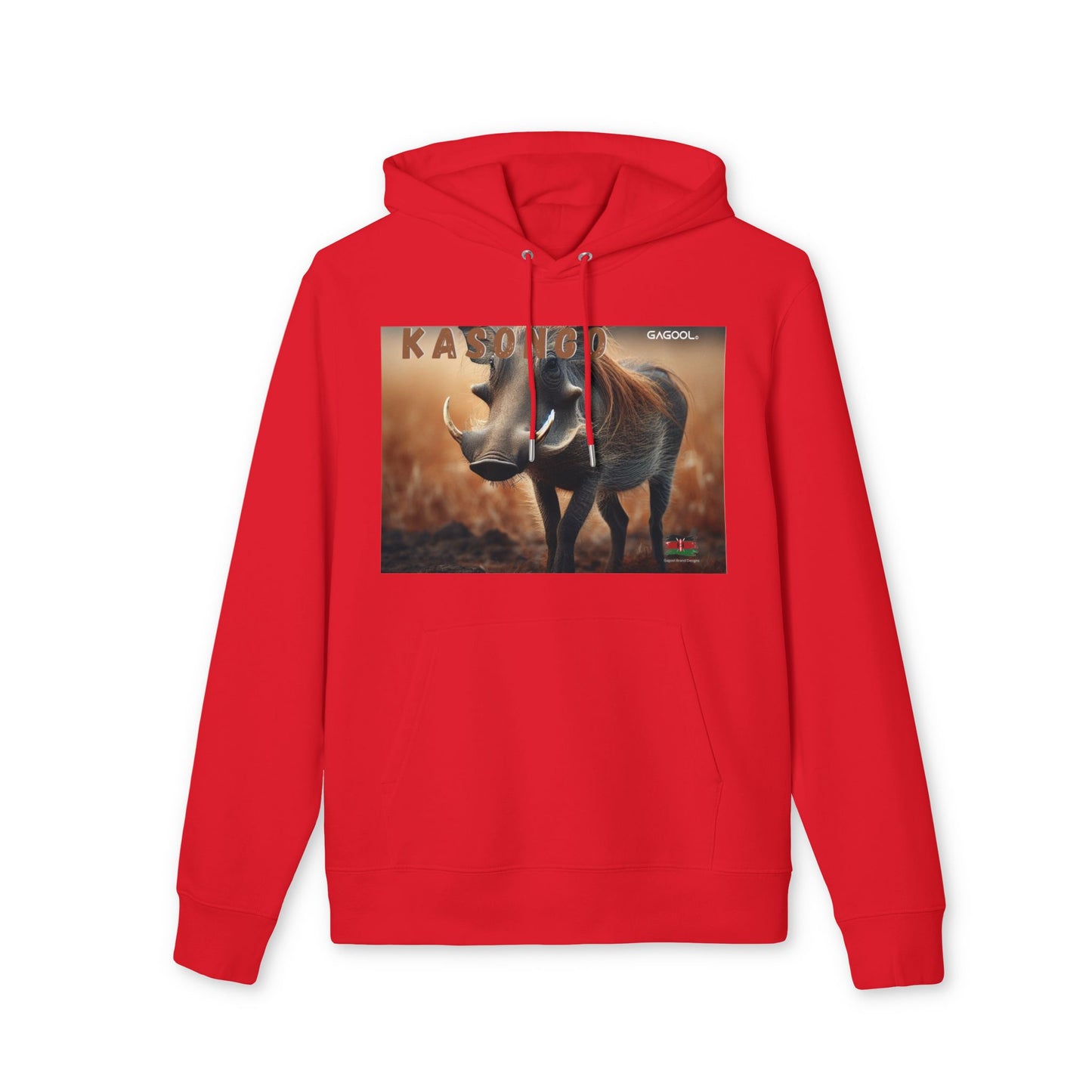 Wildlife Adventure Hoodie - Stylish Kasongo Design