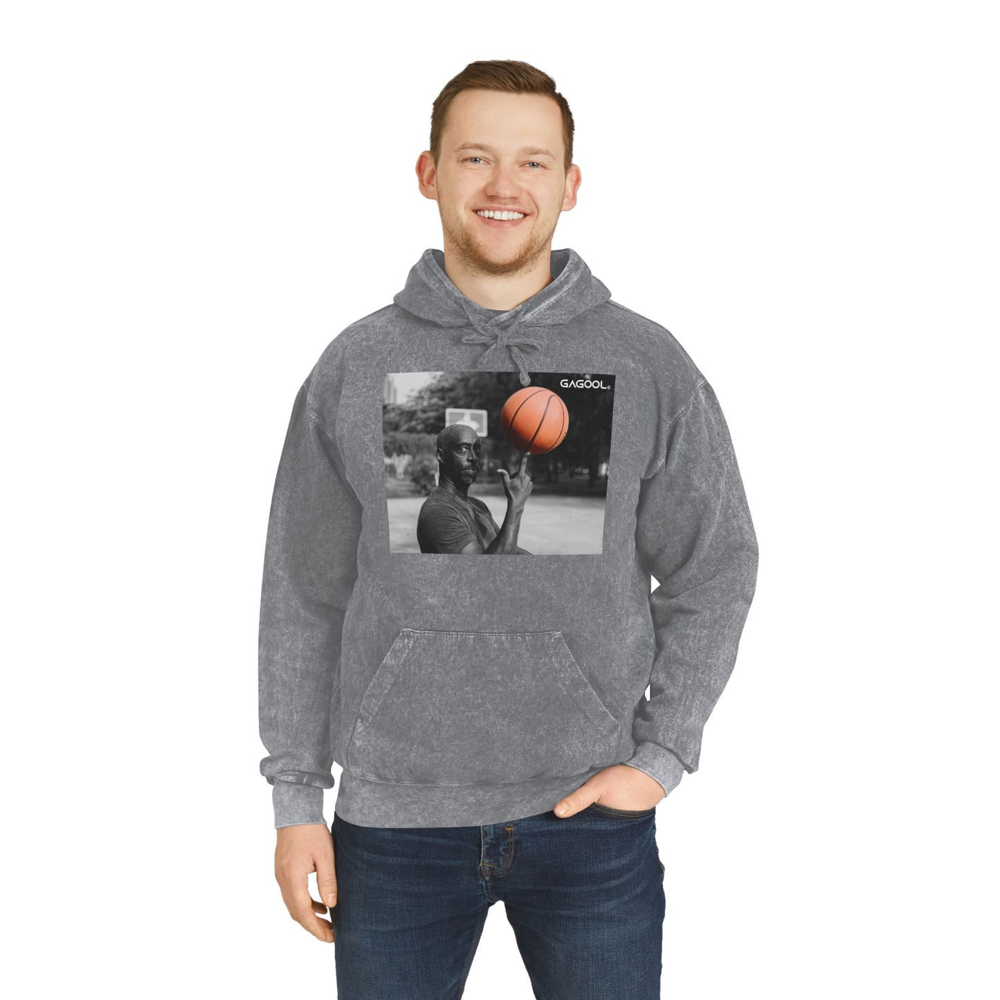 Unisex Mineral Wash Hoodie