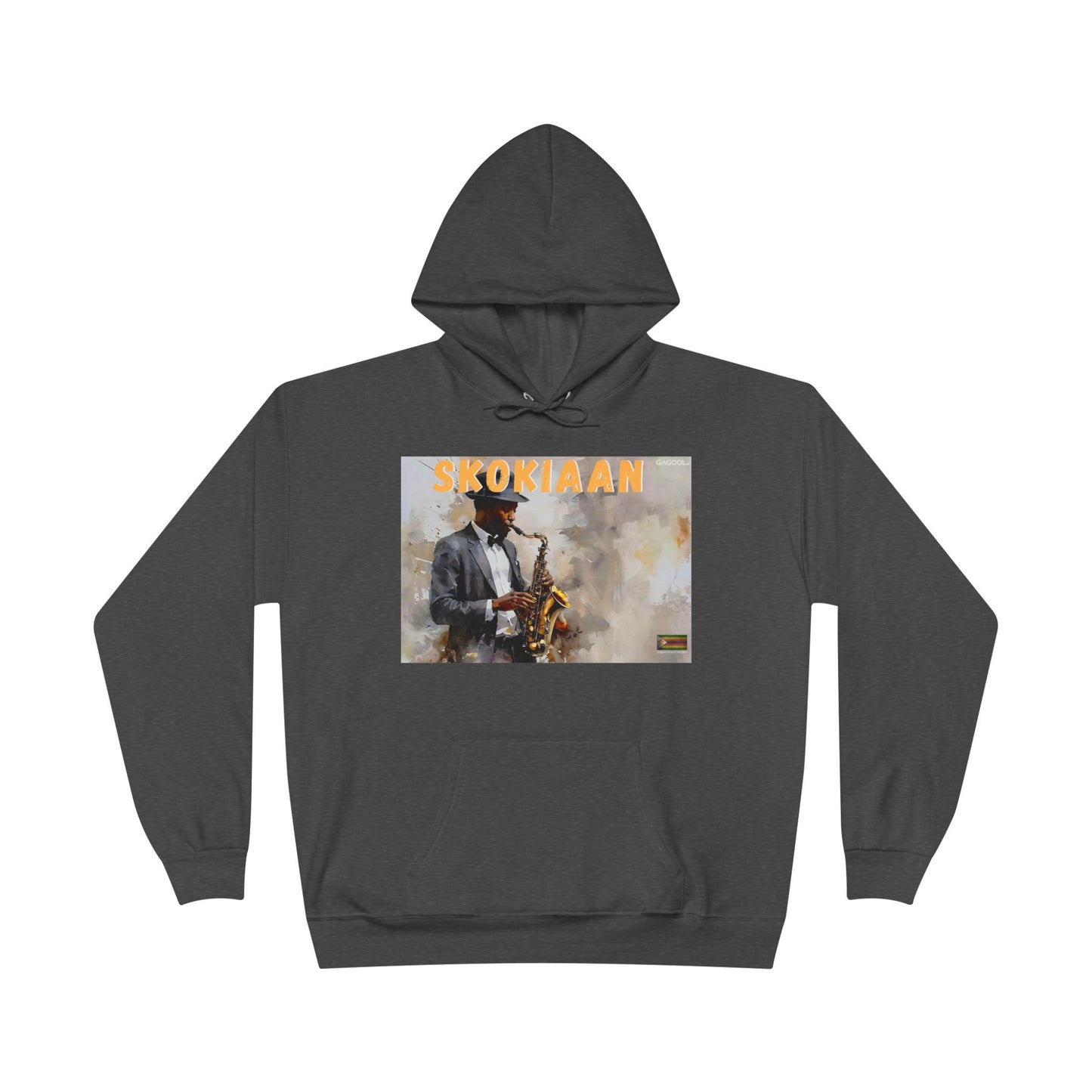Skokiaan Jazz Musician EcoSmart Hoodie - Unisex Pullover Sweatshirt