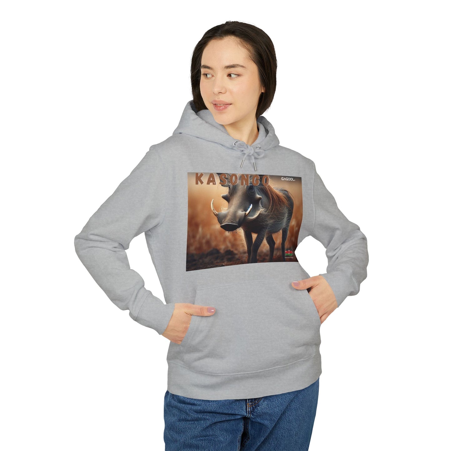 Wildlife Adventure Hoodie - Stylish Kasongo Design