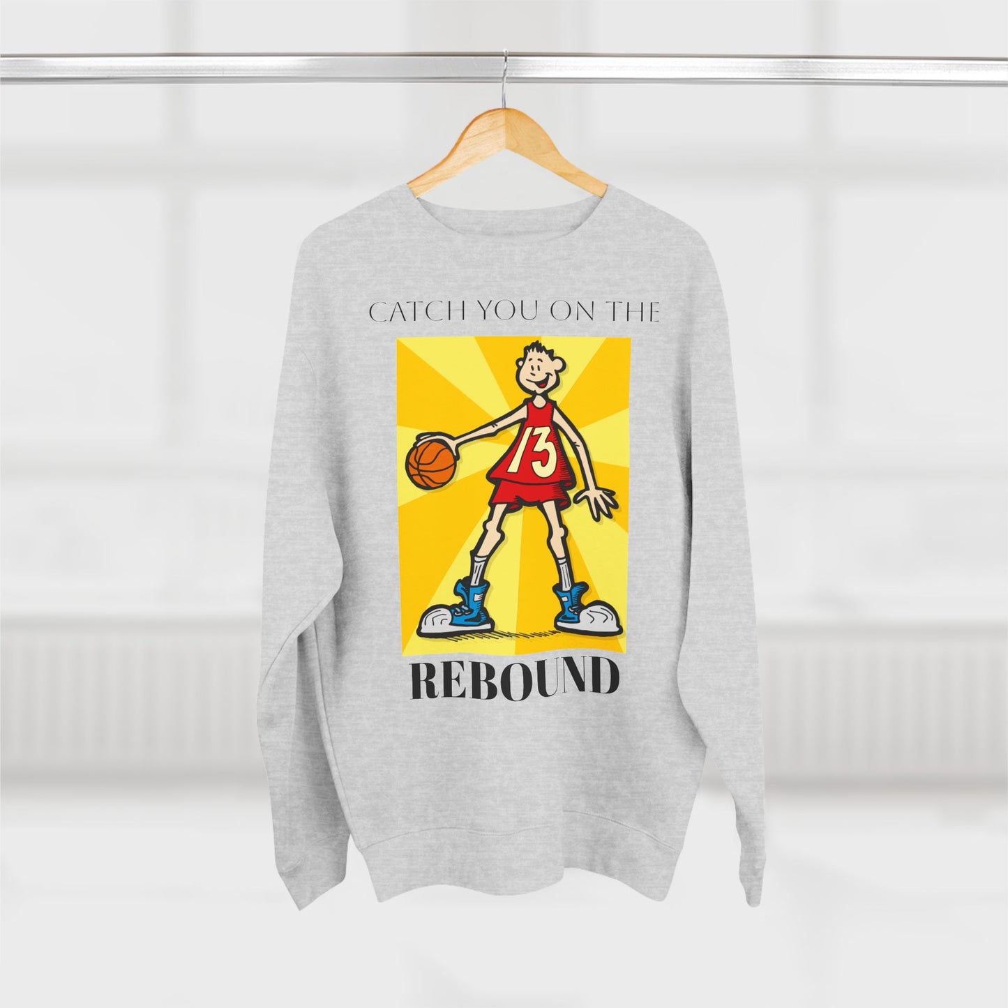 On the Rebound Unisex Crewneck Sweatshirt