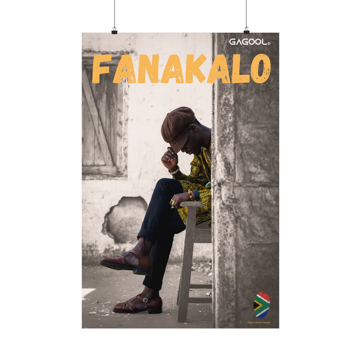 Inspirational Matte Vertical Poster - 'FANAKALO'