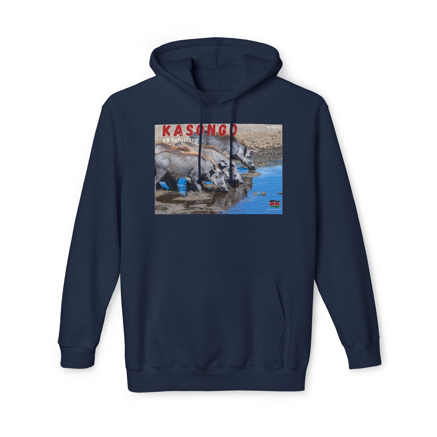 KASONGO Graphic Unisex Hooded Sweatshirt