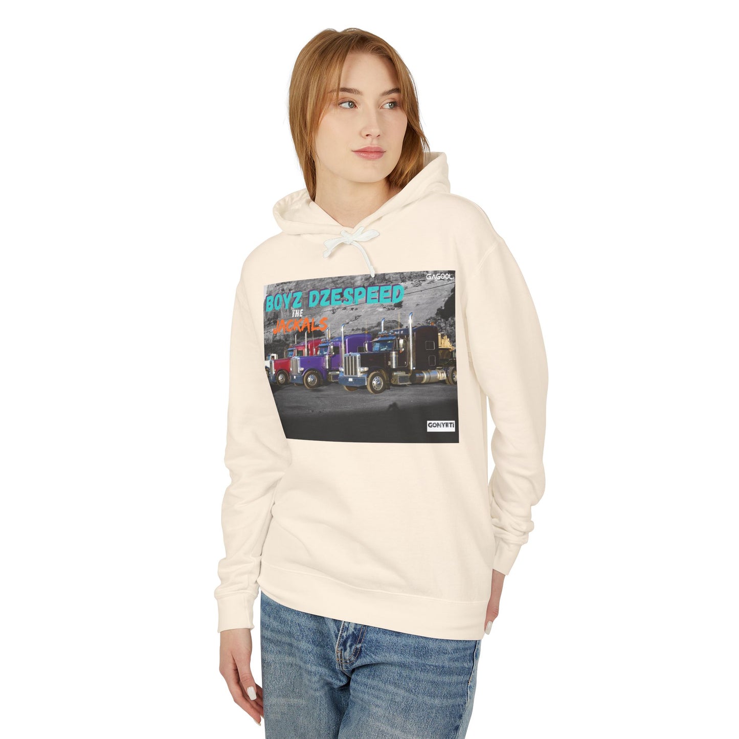 Unisex Lightweight Hooded Sweatshirt