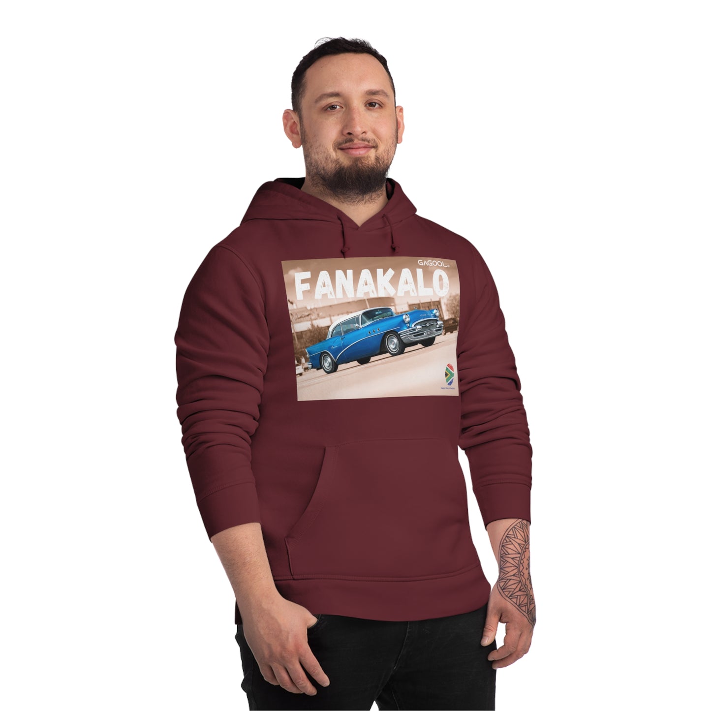 FANAKALO Unisex Drummer Hoodie - Stylish Music Apparel for Musicians and Music Lovers