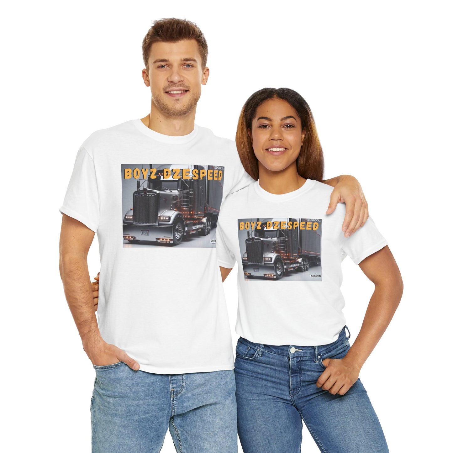 Retro Truck Unisex Heavy Cotton - Boyz Dze Speed