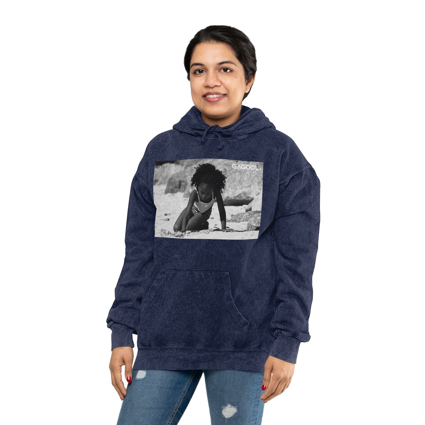 Unisex Mineral Wash Hoodie