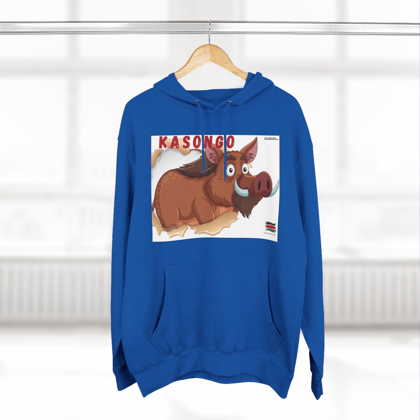 KASONGO Cartoon Hoodie - Fun & Cozy Fleece