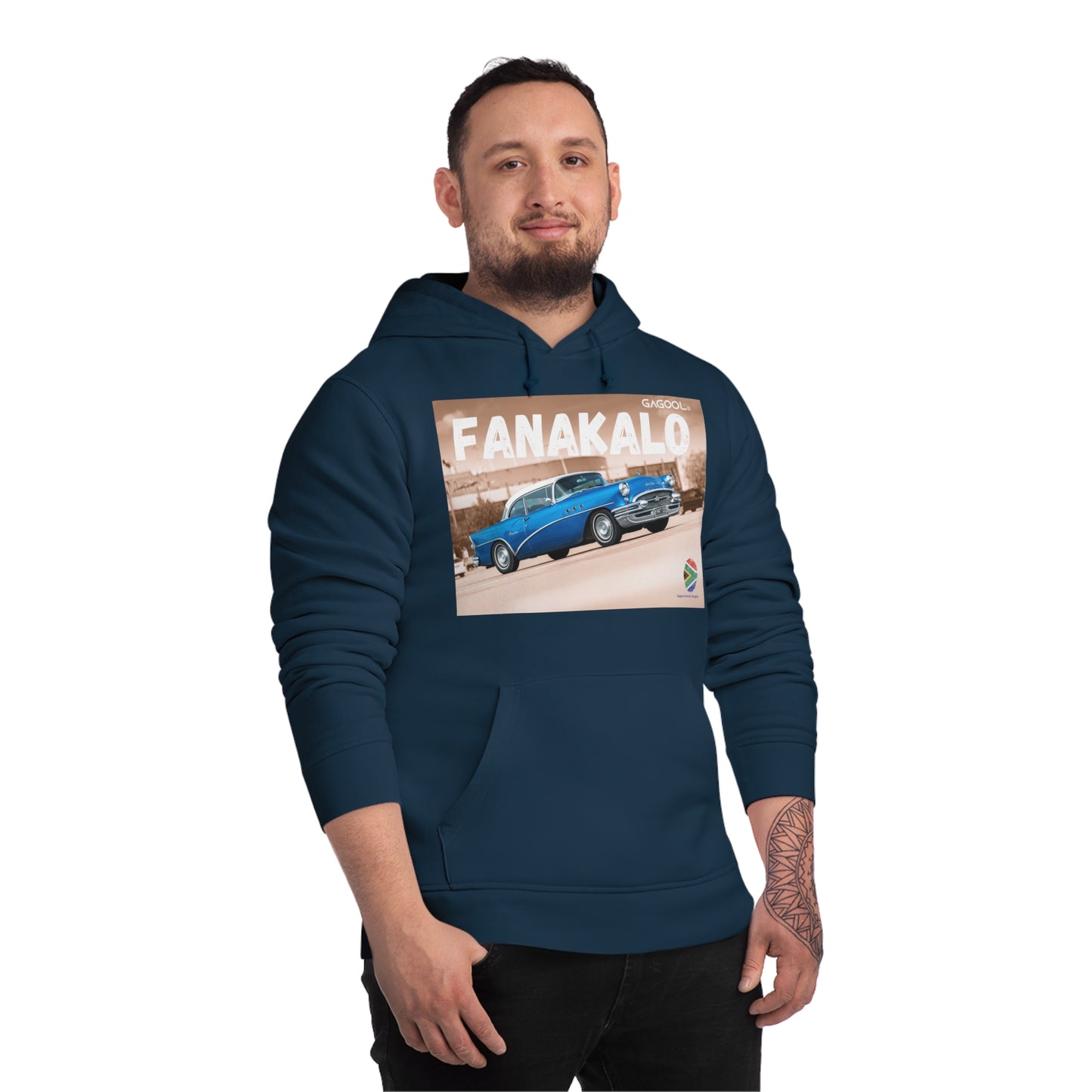 FANAKALO Unisex Drummer Hoodie - Stylish Music Apparel for Musicians and Music Lovers