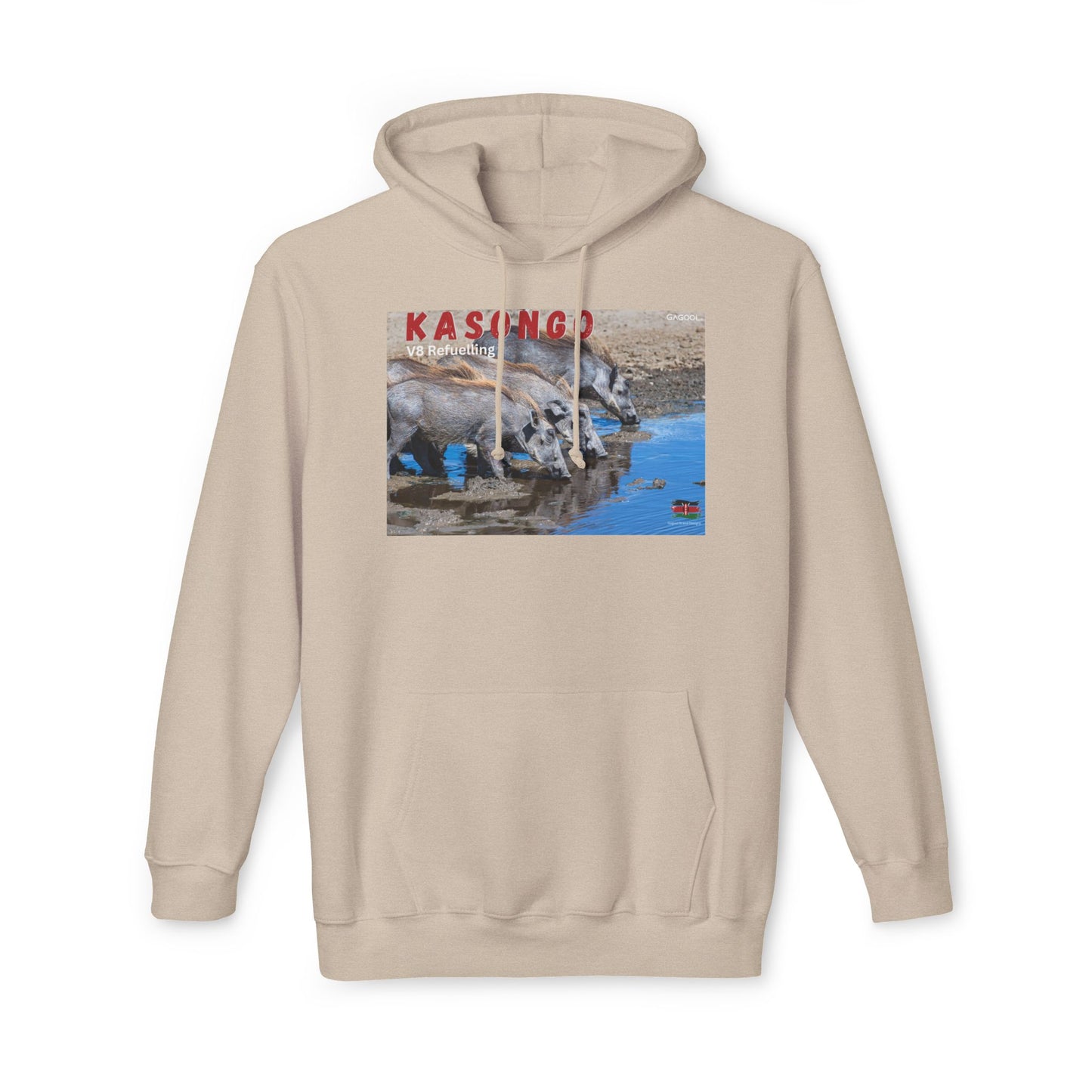 KASONGO Graphic Unisex Hooded Sweatshirt
