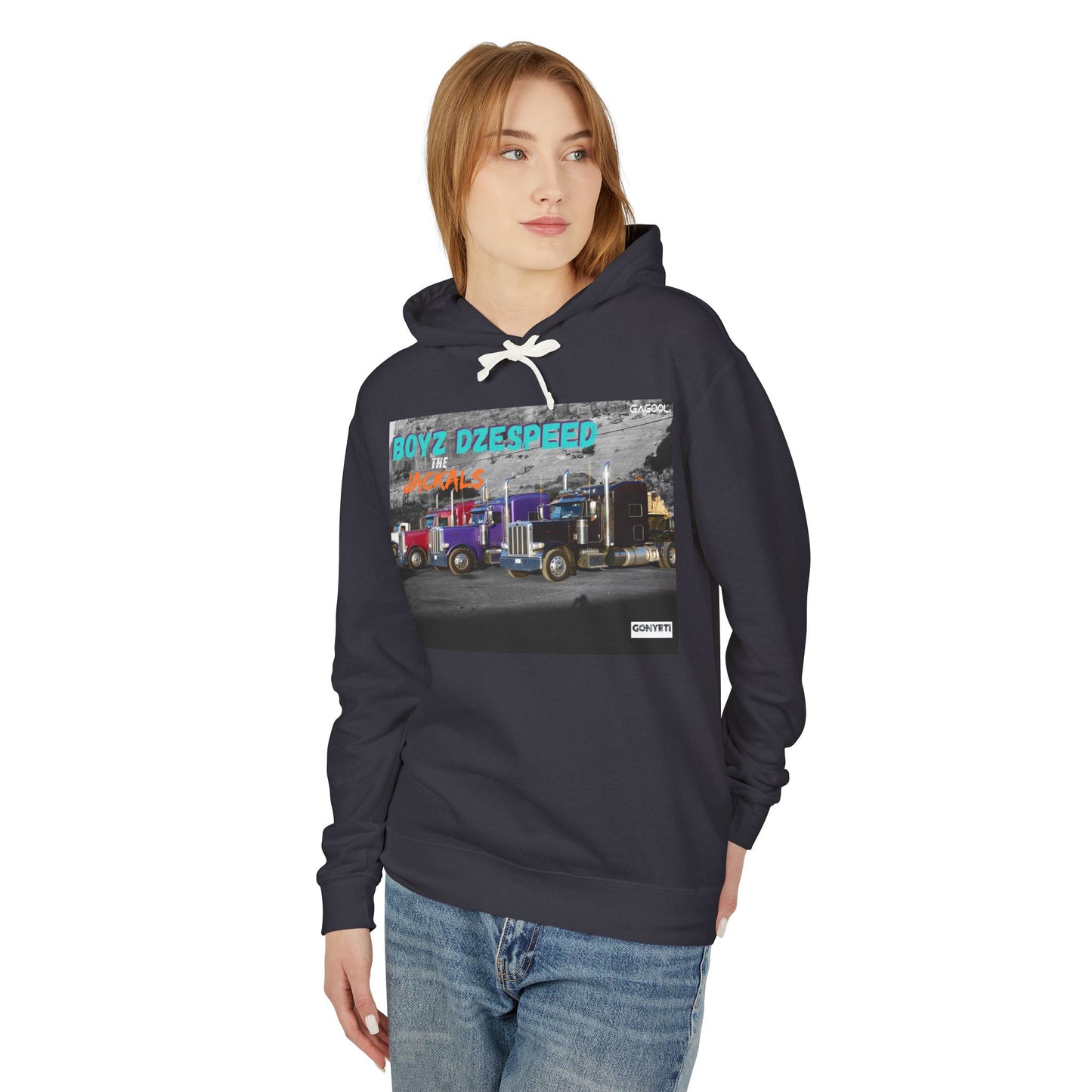 Unisex Lightweight Hooded Sweatshirt