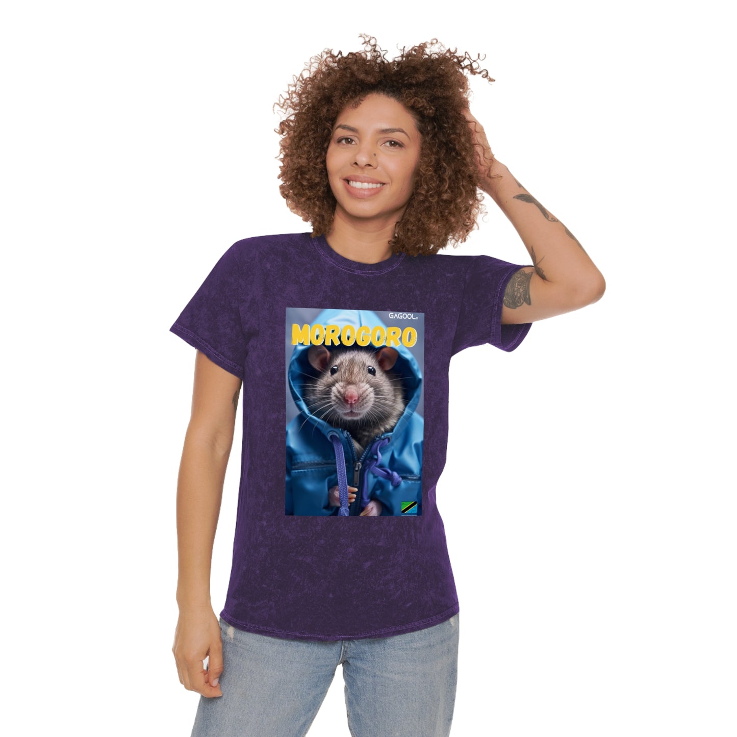 Unisex Mineral Wash T-Shirt - Morogoro Adventure Design